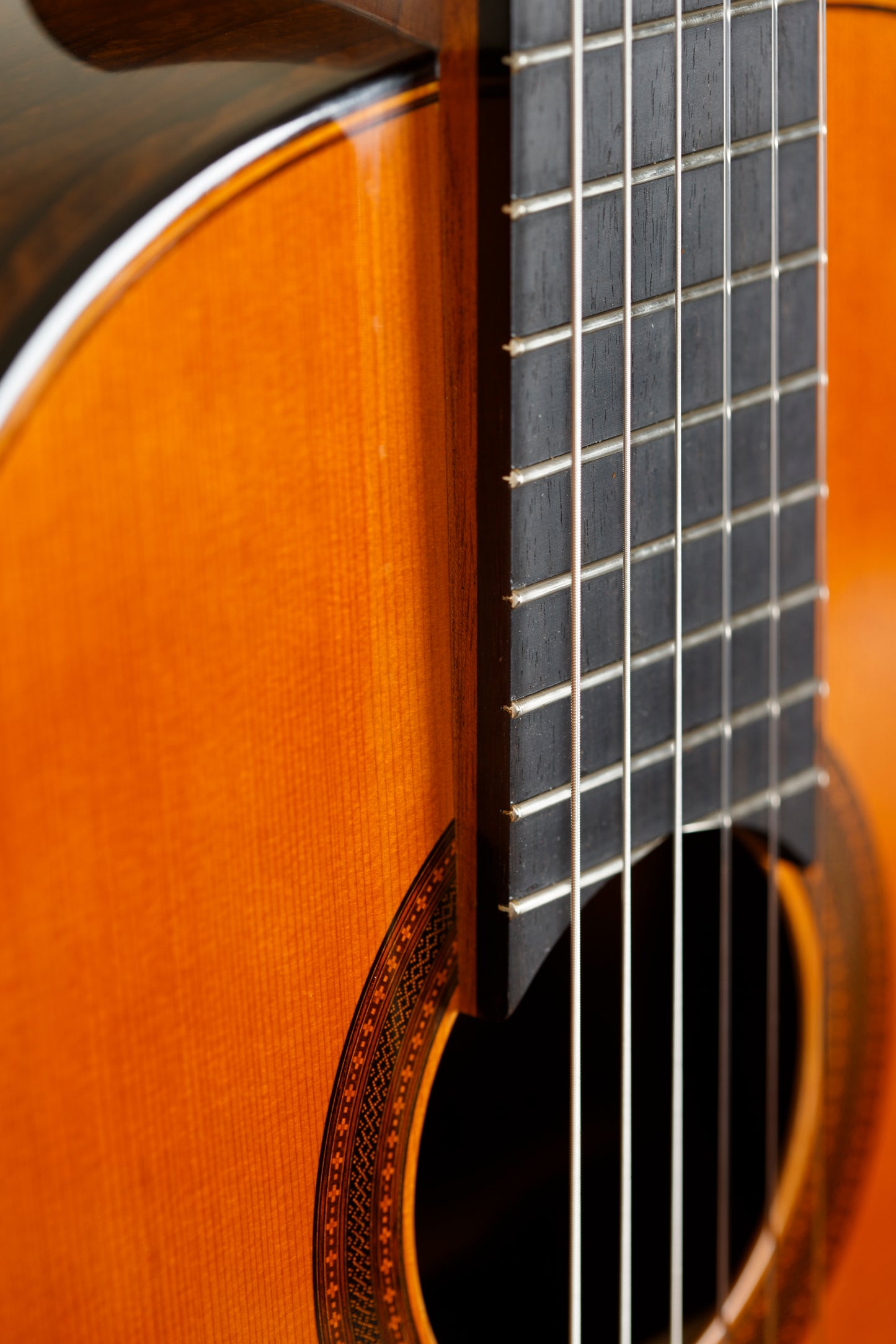 Michel Brück – 2024 Cedar / Ziricote Double-Top Classical Guitar