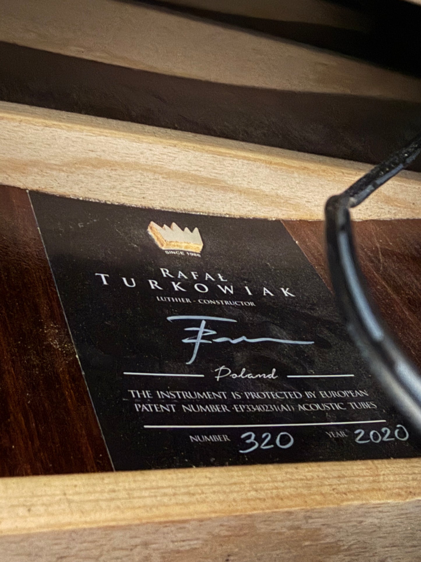 Rafael Turkowiak Opus Magnum 2020 Spruce/Imayua Doubletop