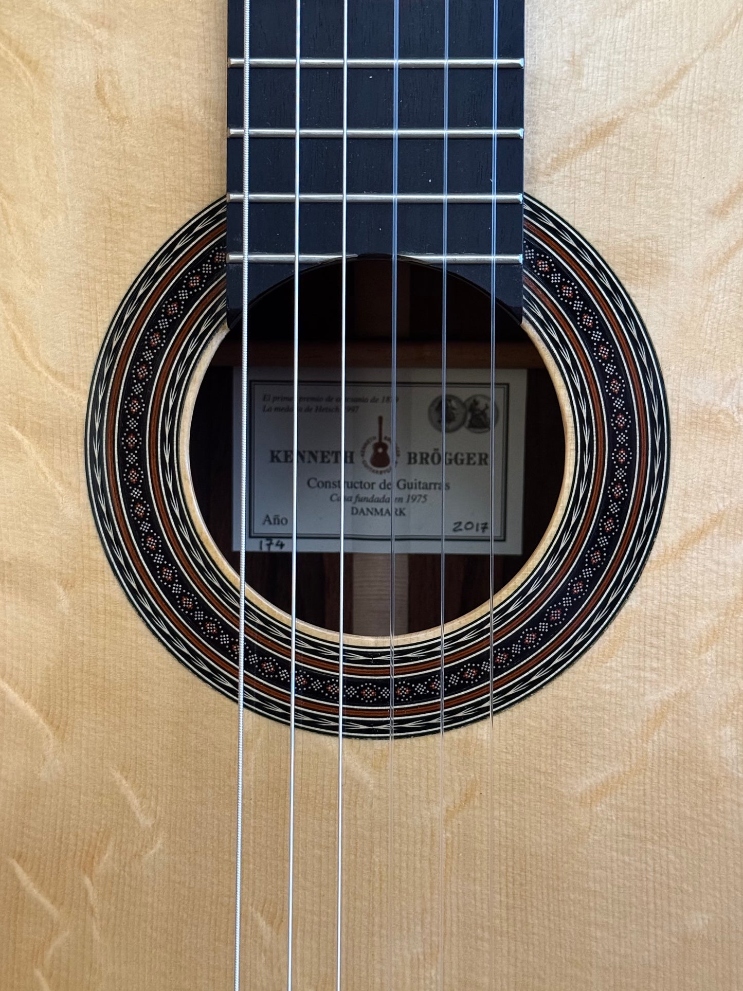 Kenneth Brogger 2017 - Bearclaw Spruce/Madagascar Rosewood
