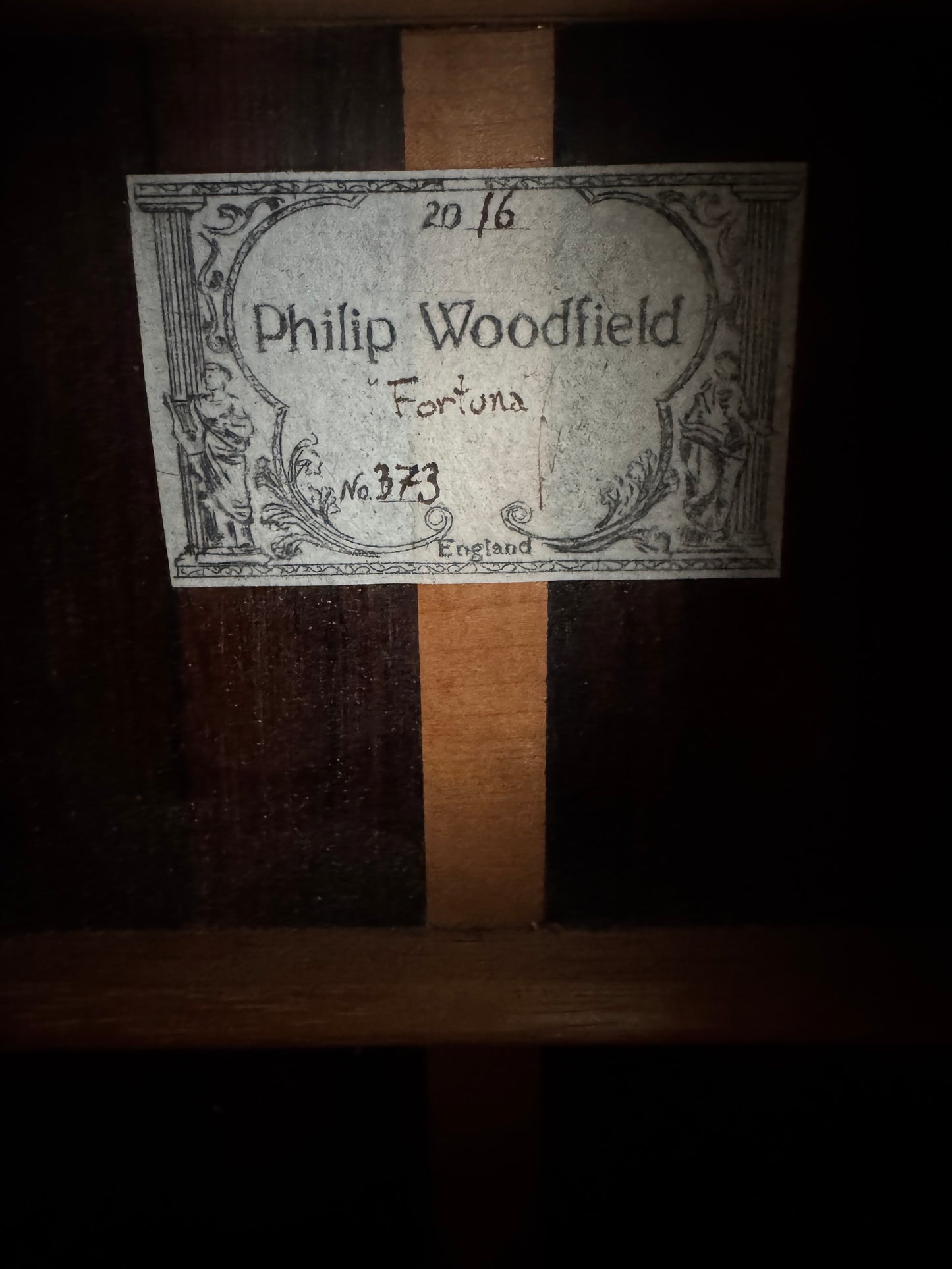 Philip Woodfield 2016 Spruce/Cocobolo