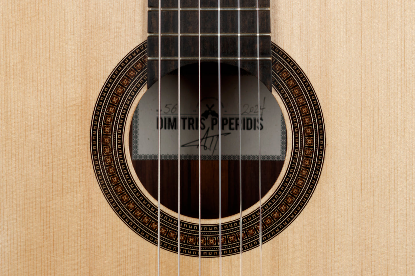 Dimitris Piperidis – 2025 Spruce / Indian Rosewood Classical Guitar