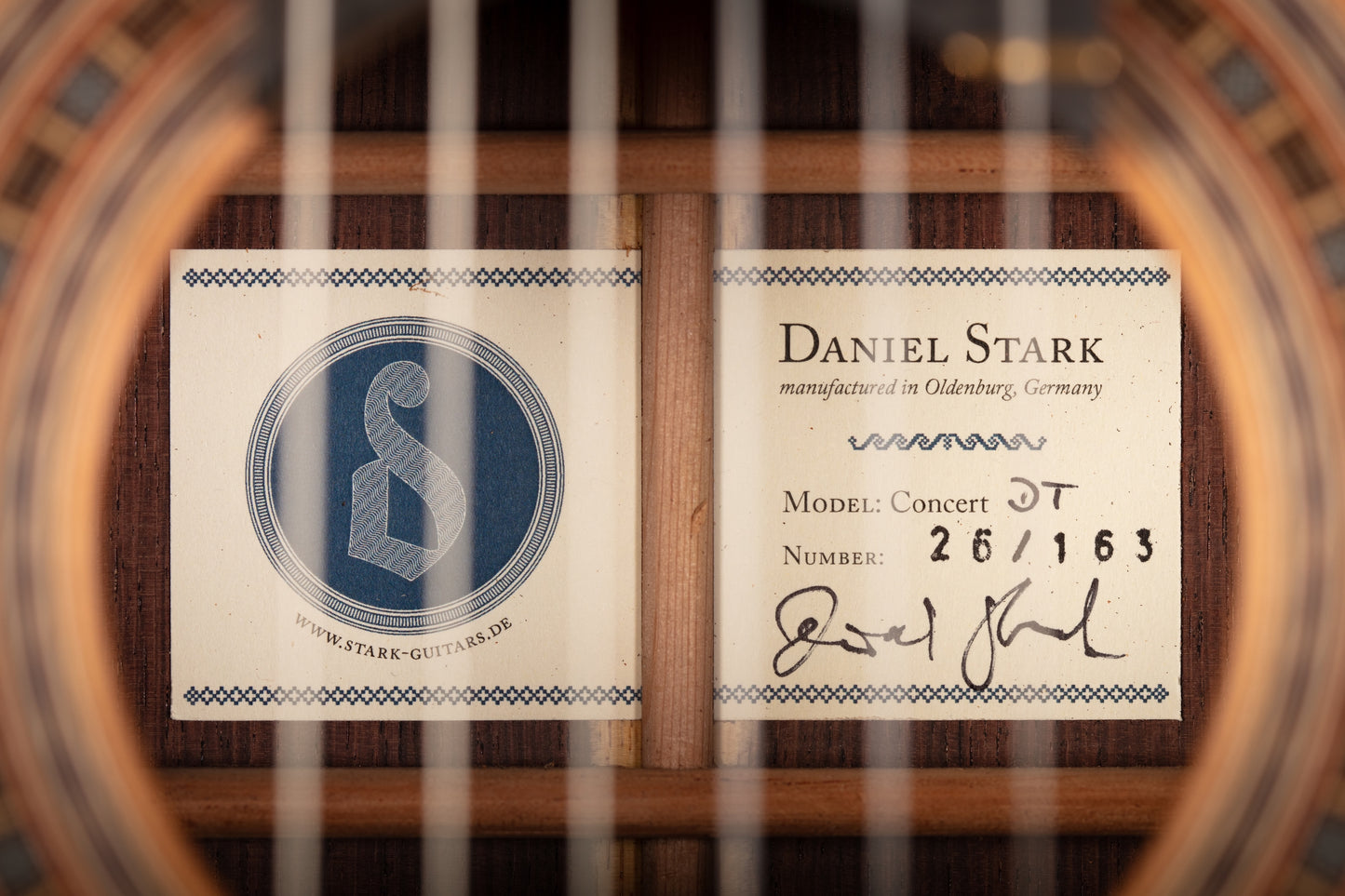 2026 Daniel Stark Concert Double Top | 630mm Scale