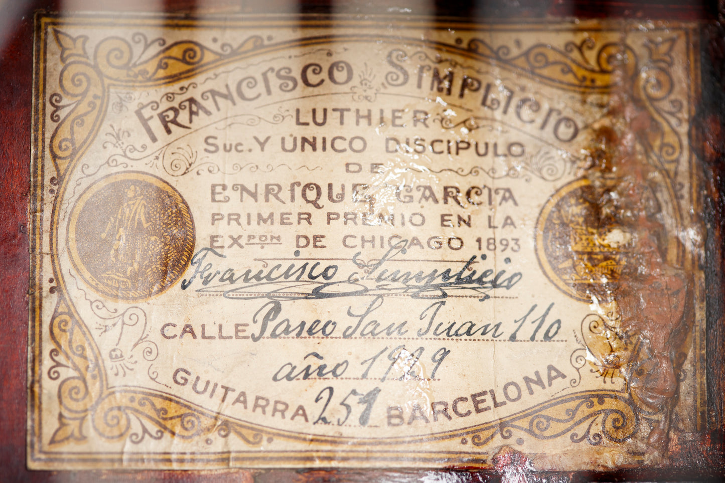 Francisco Simplicio 1929