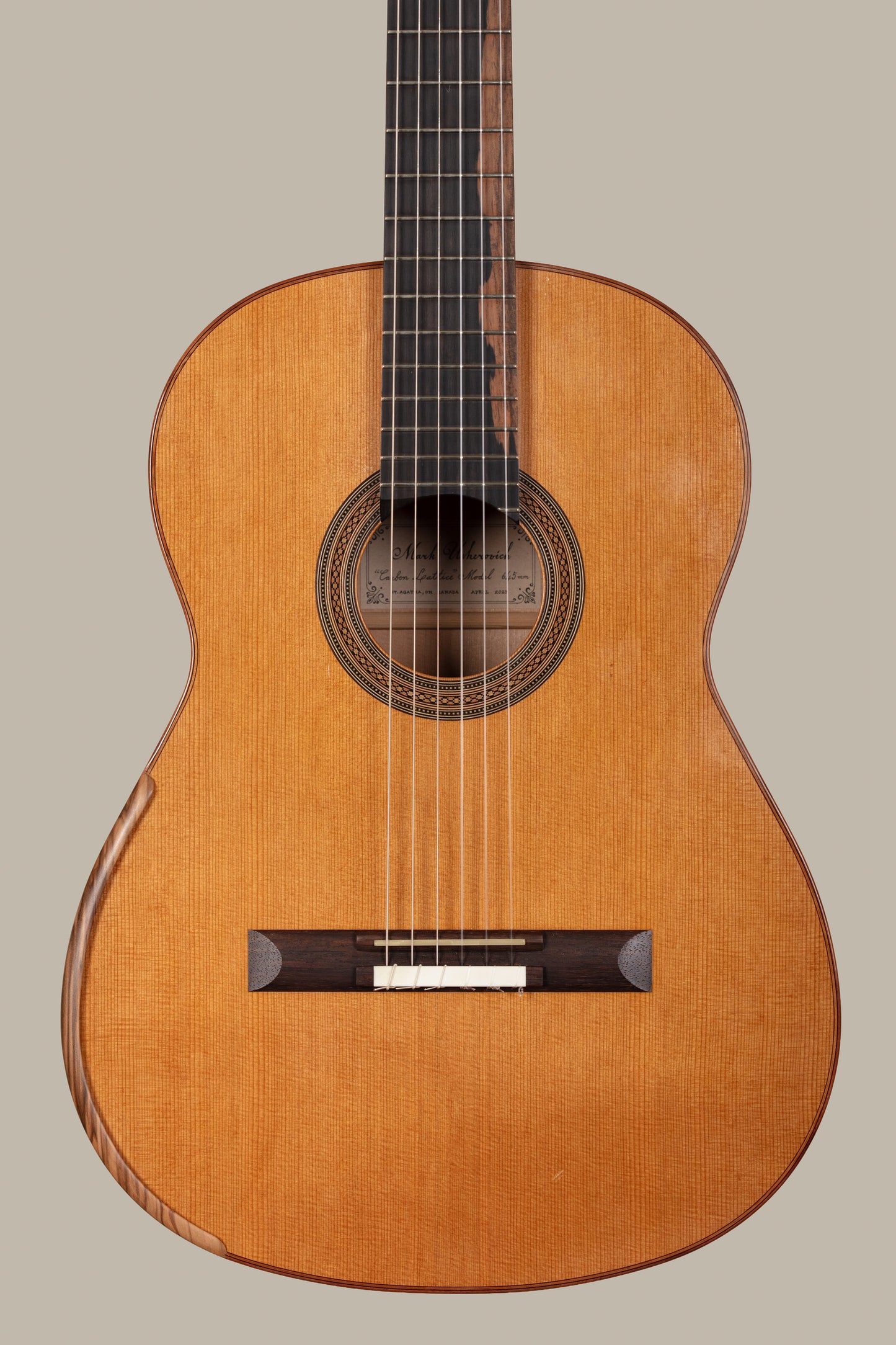Mark Usherovich – 2023 Cedar / Indian Rosewood Carbon Lattice Classical Guitar