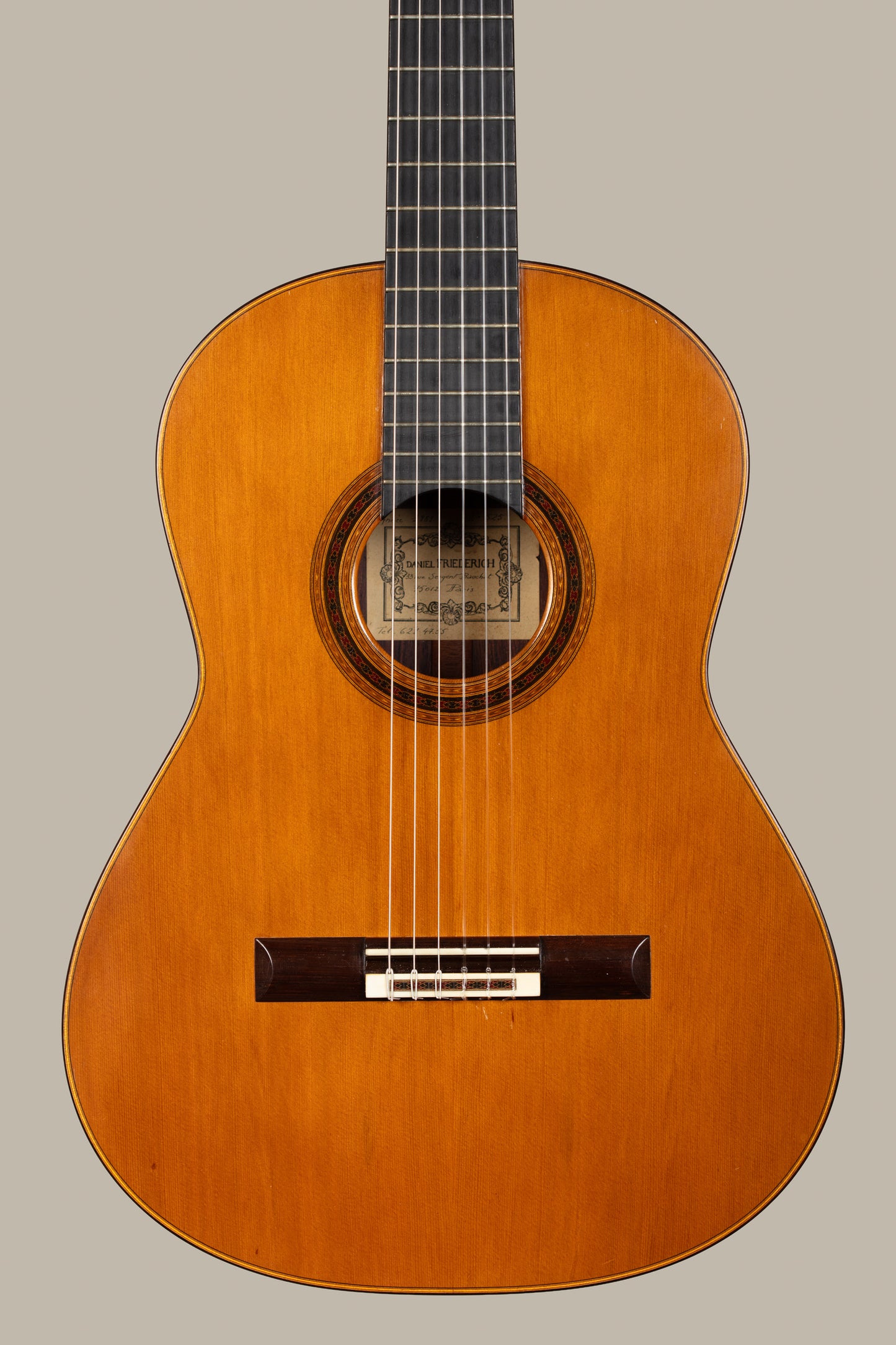Daniel Friederich 1981 (No. 525) – Cedar / Indian Rosewood