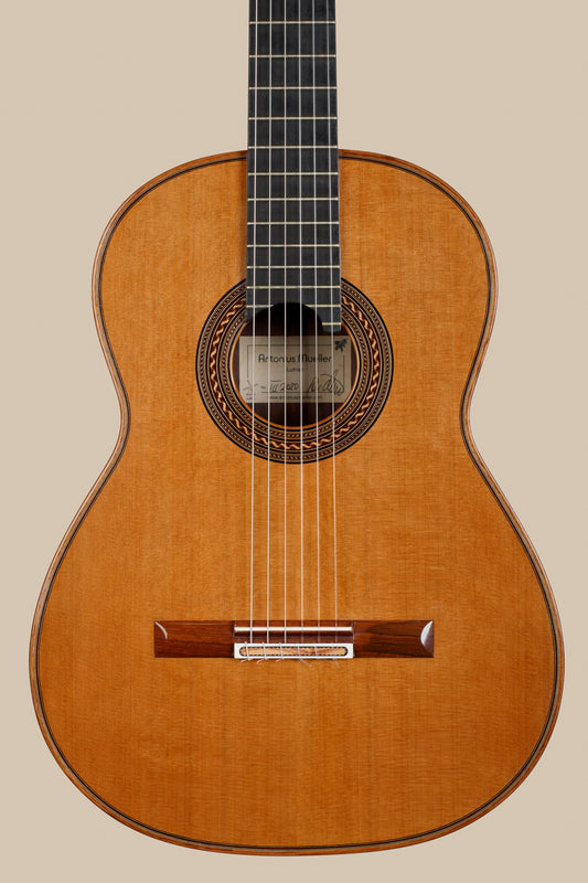 Antonius Mueller – 2020 Cedar / Brazilian Rosewood Double-Top Classical Guitar
