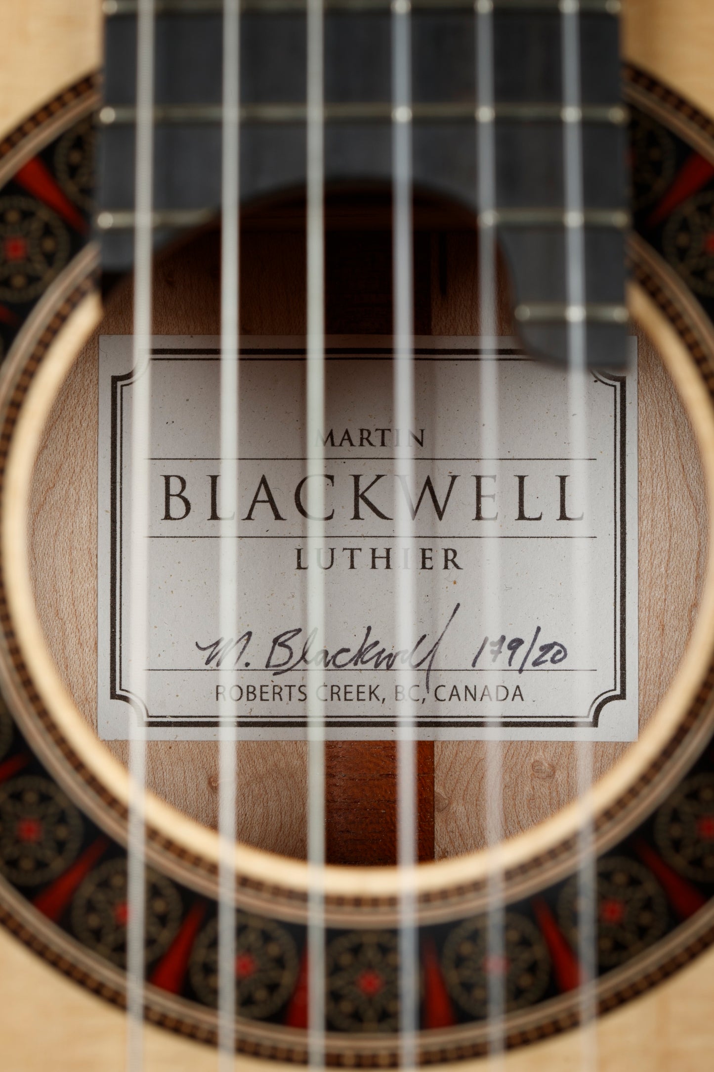 Martin Blackwell 2020 Spruce / Maple Doubletop Classical Guitar