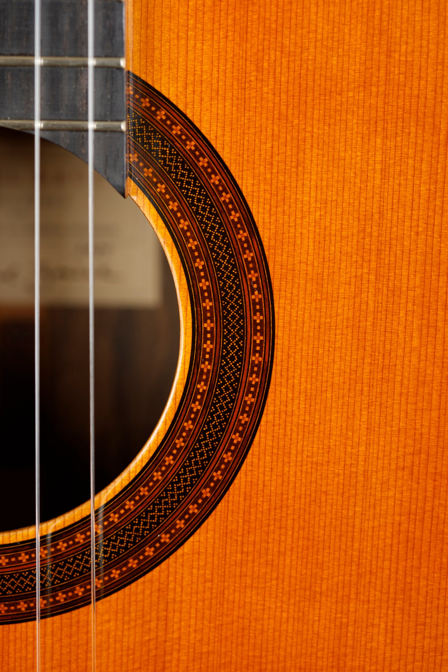 Michel Brück – 2024 Cedar / Ziricote Double-Top Classical Guitar