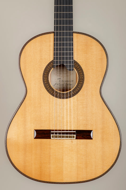 Manuel Contreras II – 2004 10th Anniversary Spruce / Madagascar (Ex. Marcin Dylla)
