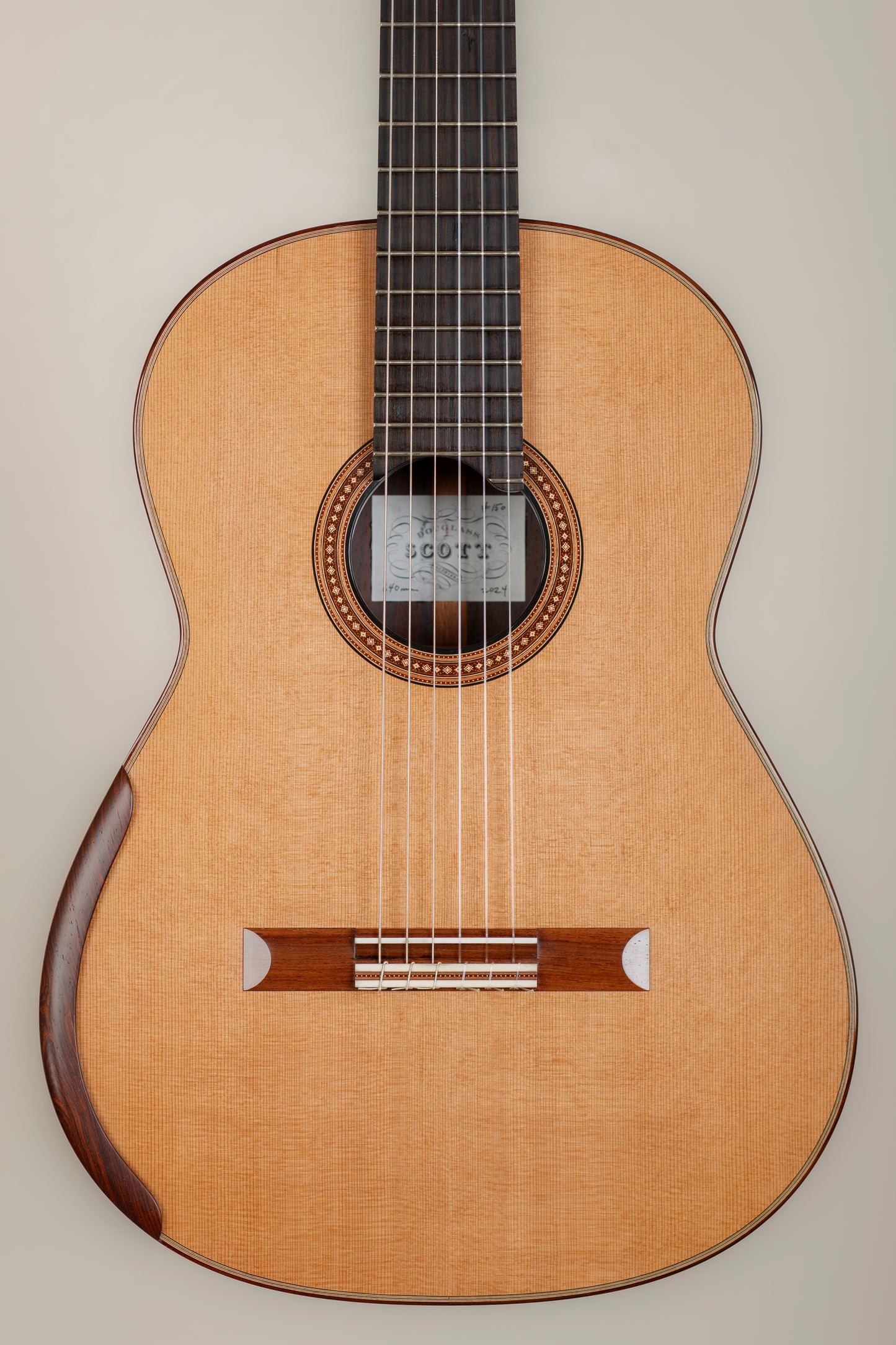 Douglass Scott – 2025 Cedar / Amazon Rosewood Classical Guitar