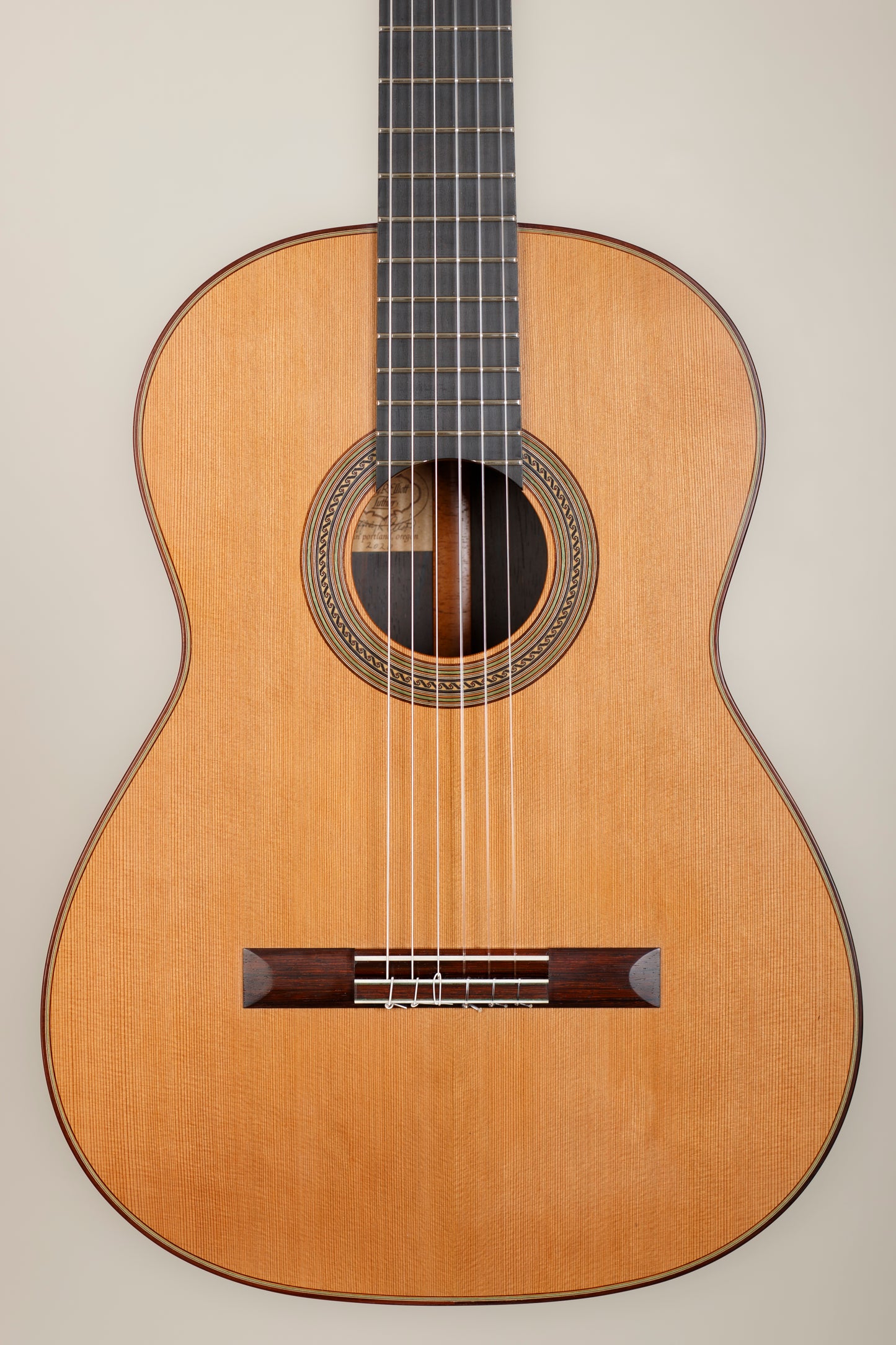 Jeffrey Elliott – 2020 Cedar / Brazilian Rosewood Classical Guitar