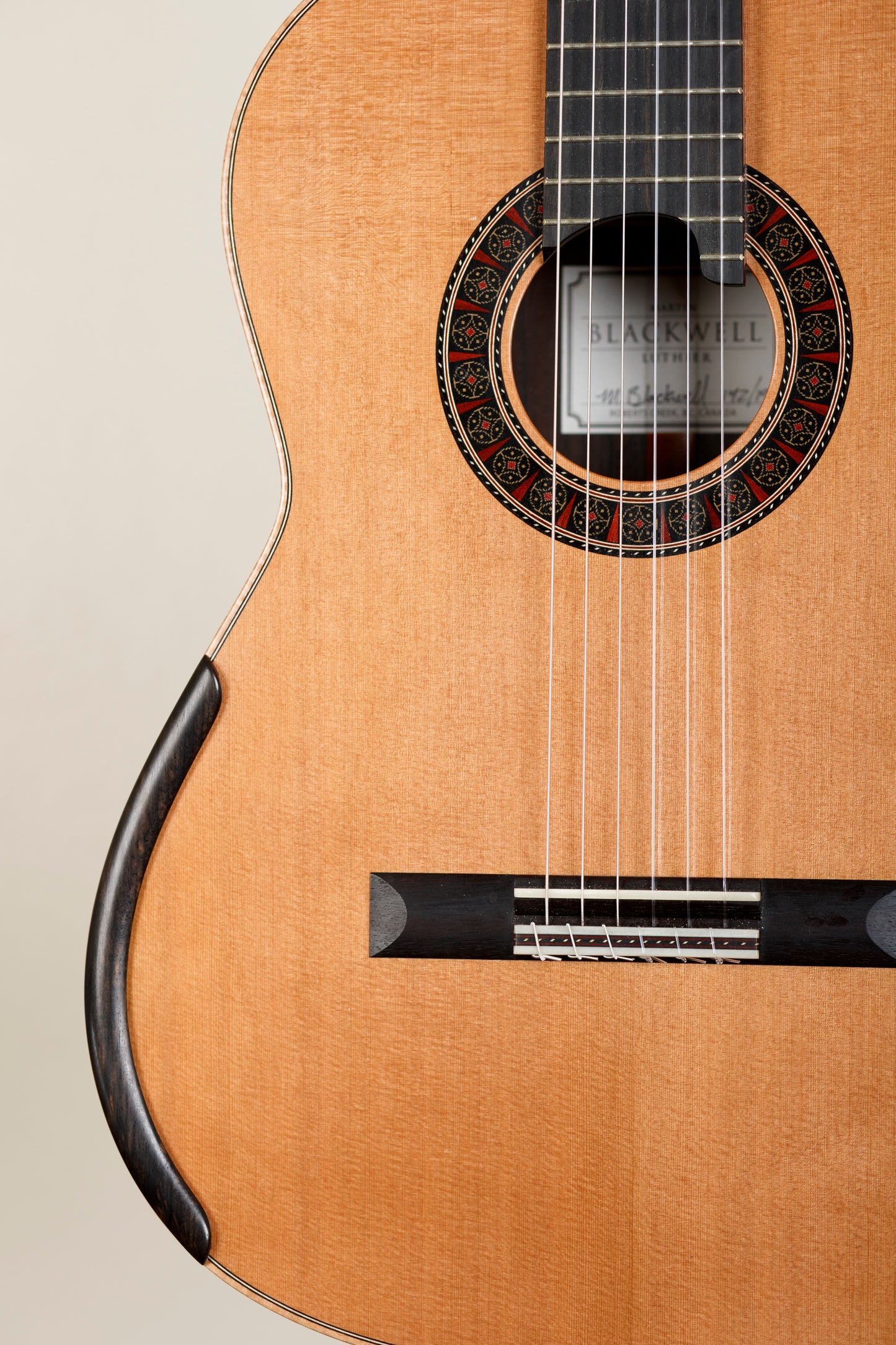 2019 Martin Blackwell – Cedar/Balsa Double Top, Ziricote Back & Sides