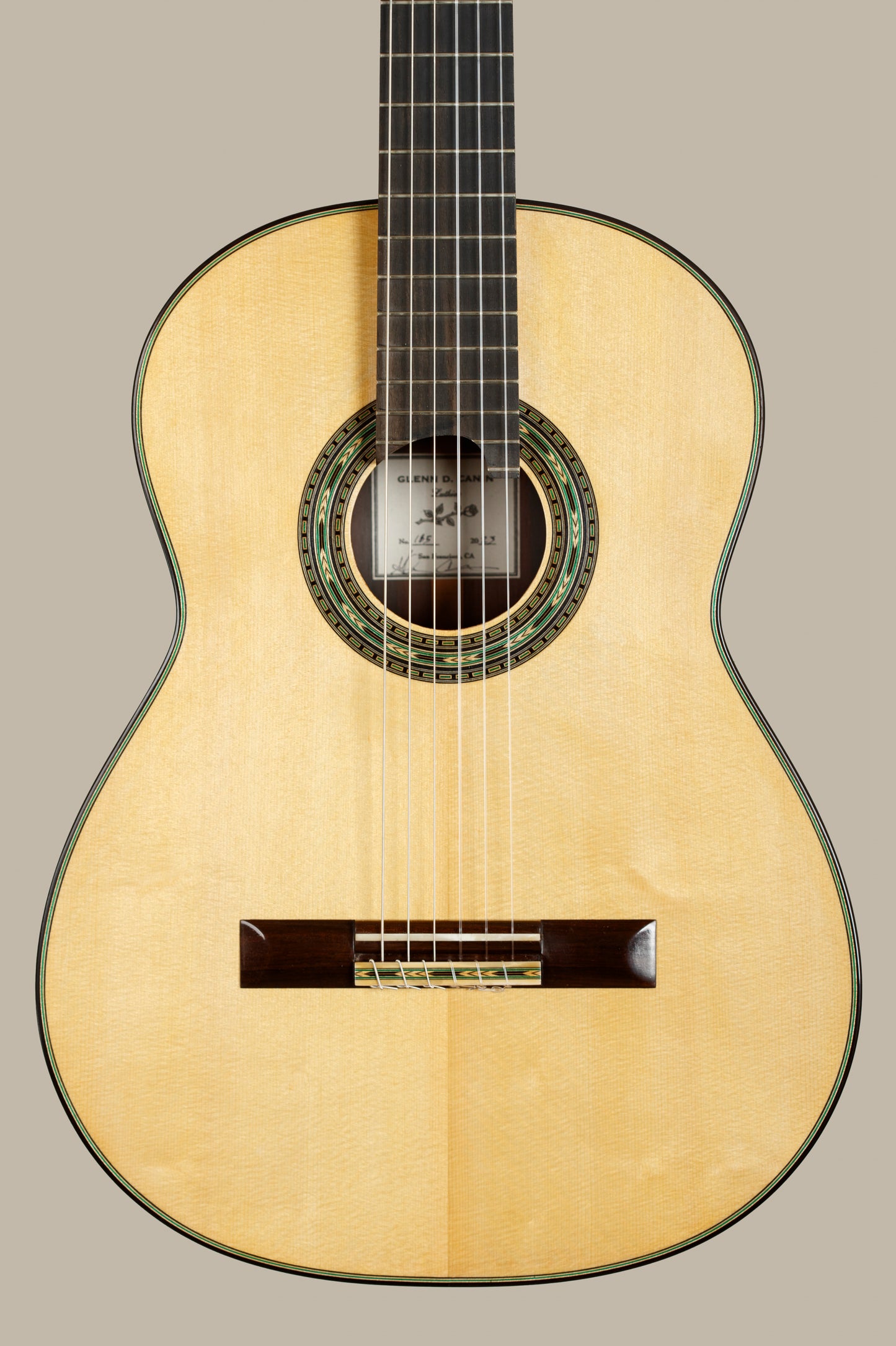 Glenn Canin 2023 (Spruce / Madagascar Rosewood) Double Top