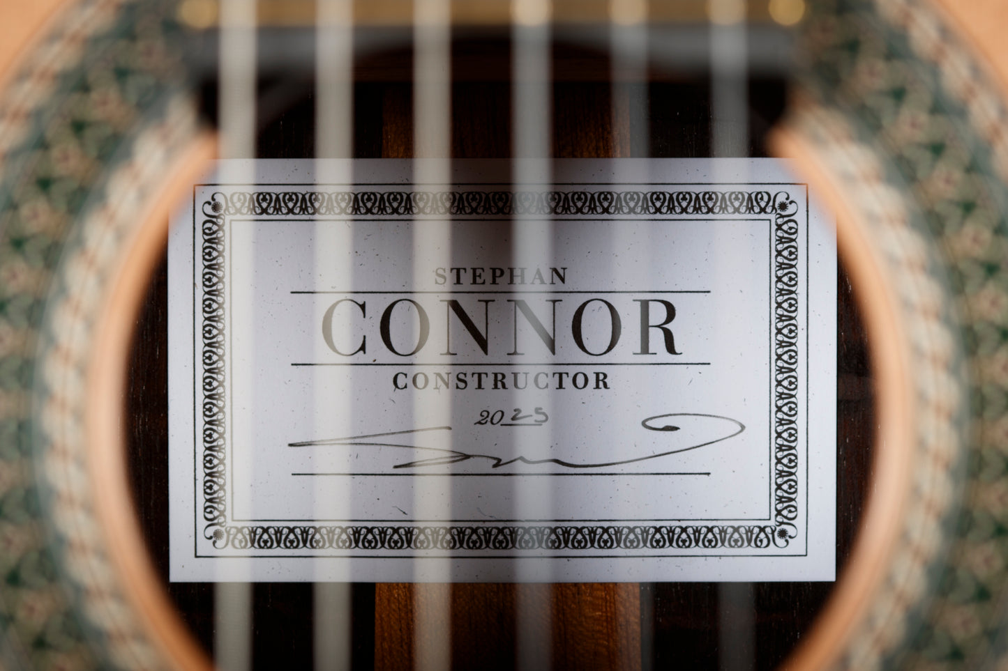 Stephan Connor – 2025 Cedar Double Top, Brazilian Rosewood (No. 512, GuitarCollection Commission)
