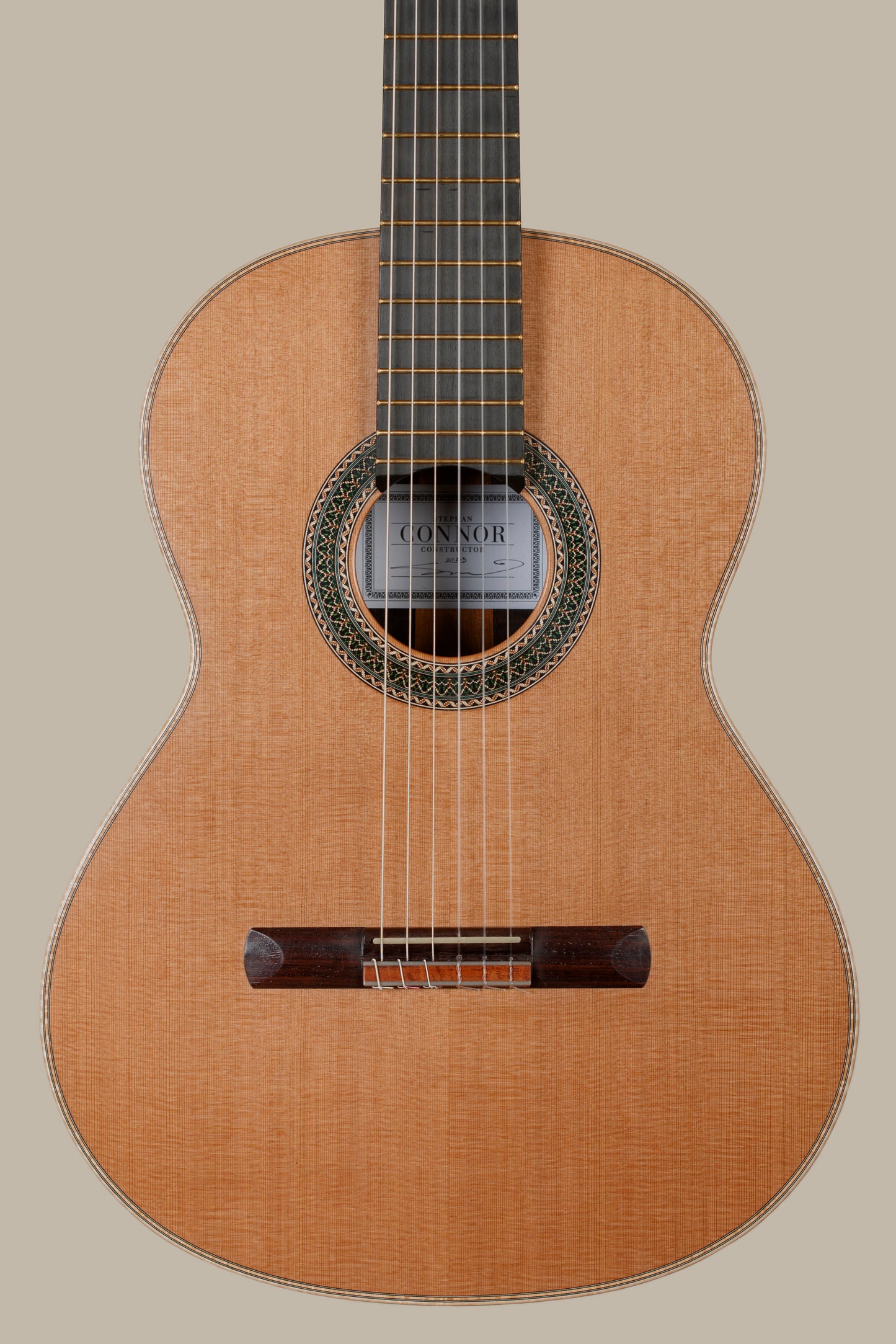 Stephan Connor – 2025 Cedar Double Top, Brazilian Rosewood (No. 512, GuitarCollection Commission)