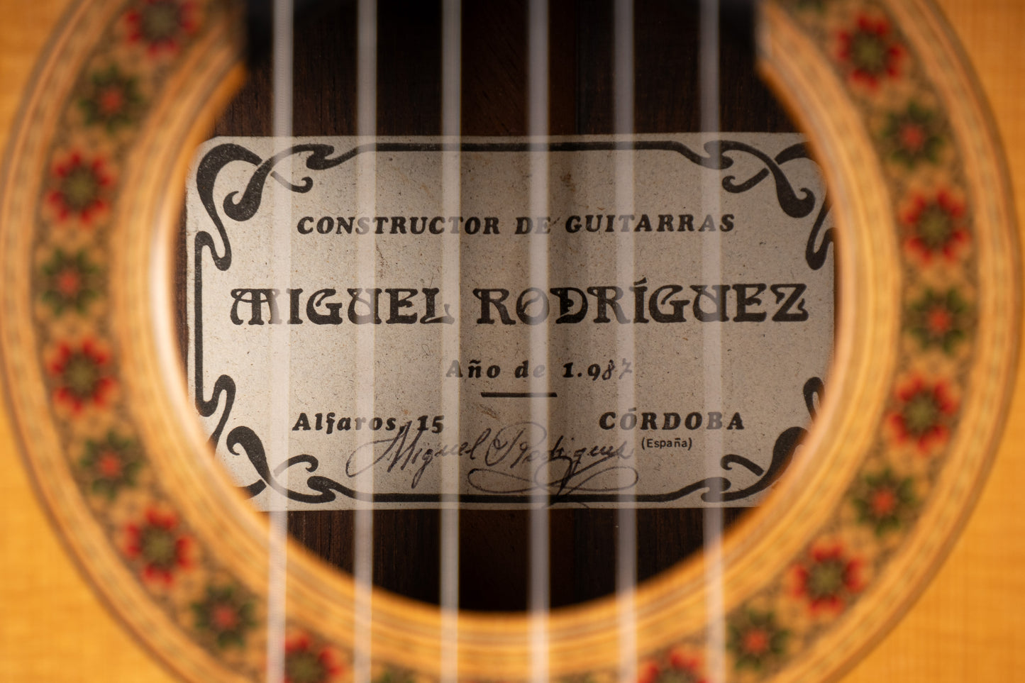 1987 Miguel Rodriguez | Spruce Top, Brazilian Rosewood