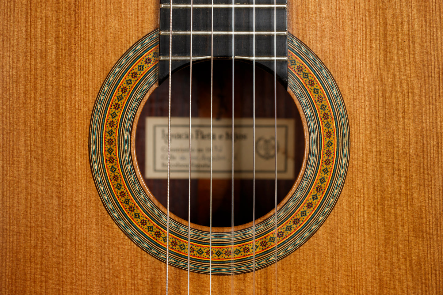 1972 Ignacio Fleta  Cedar / Indian Rosewood