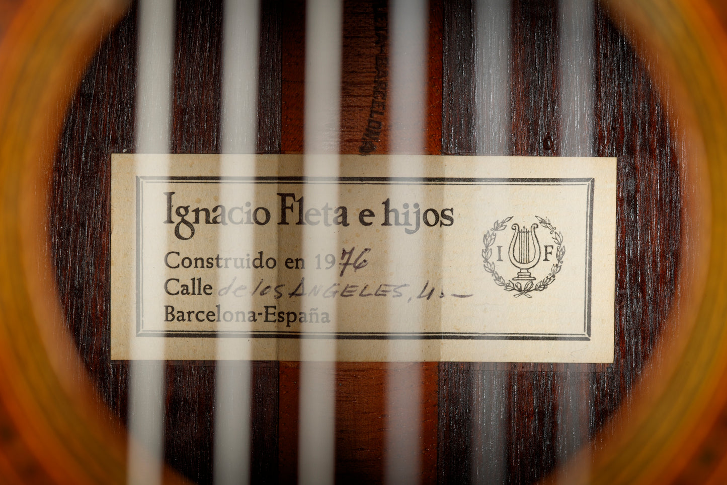 1976 Ignacio Fleta cedar/indian rosewood
