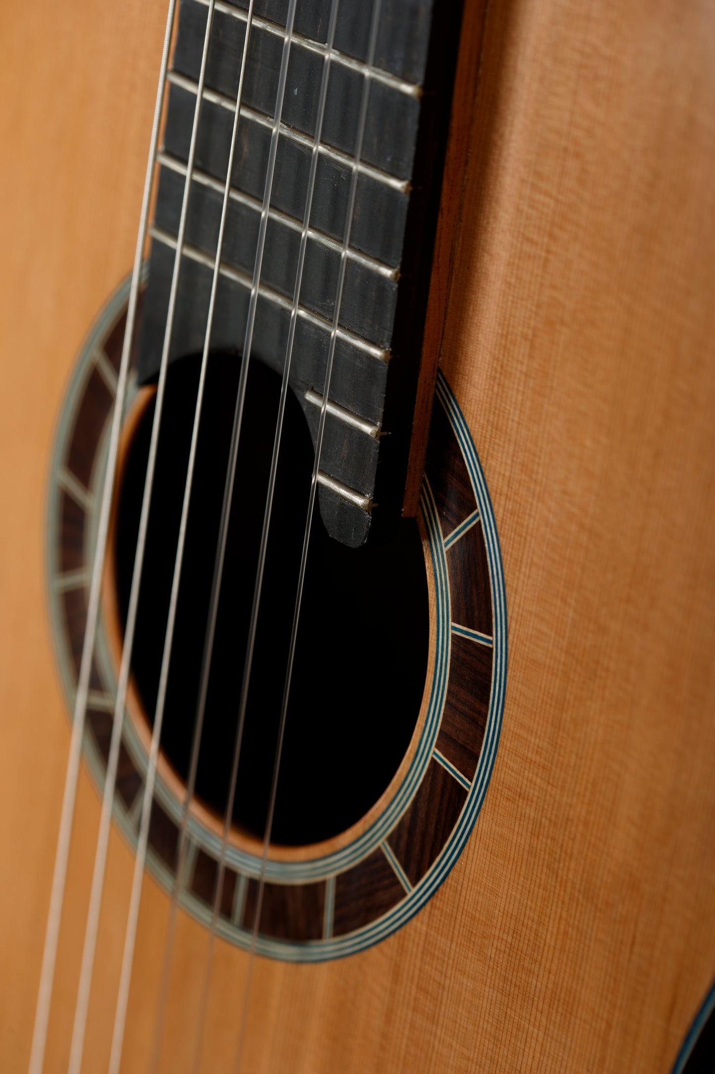 Michael Fontenot – 2024 Cedar Doubletop, Indian Rosewood, 640mm Scale