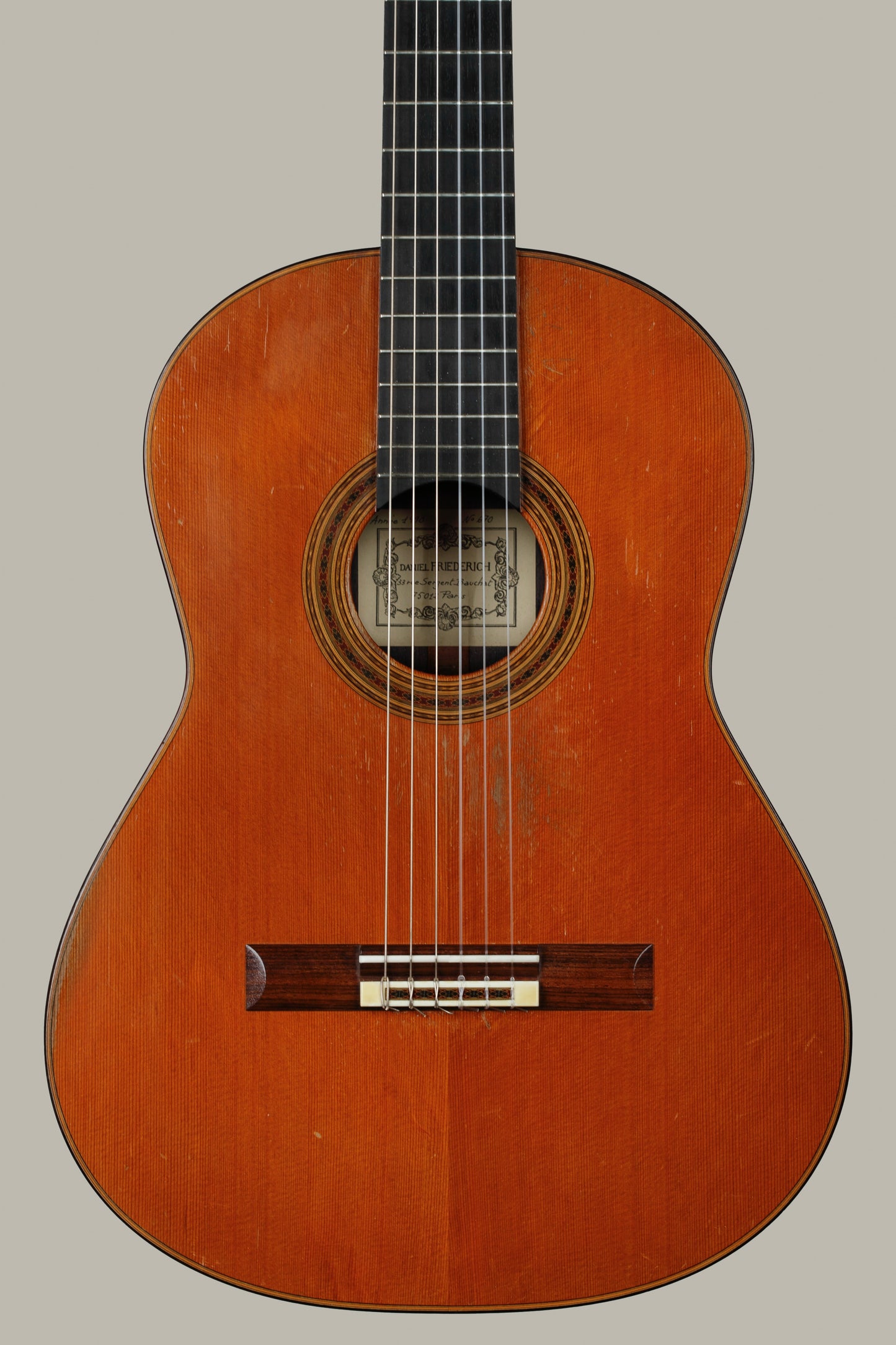 Daniel Friederich 1990 Cedar / Indian Rosewood