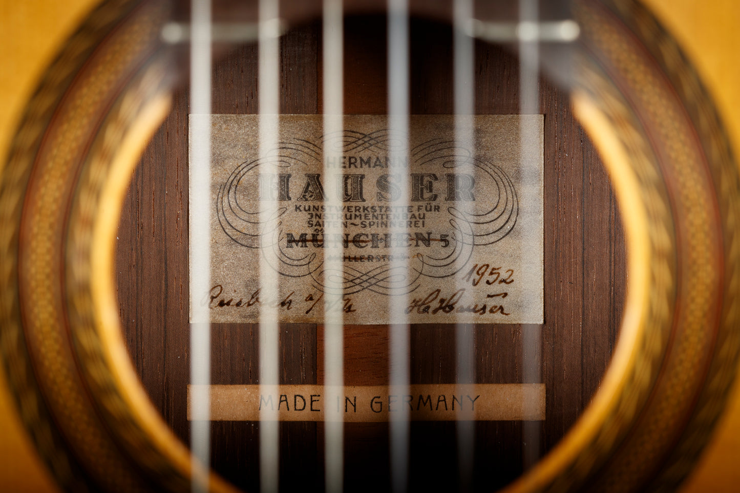 Hermann Hauser I – 1952 (Spruce / Brazilian Rosewood)