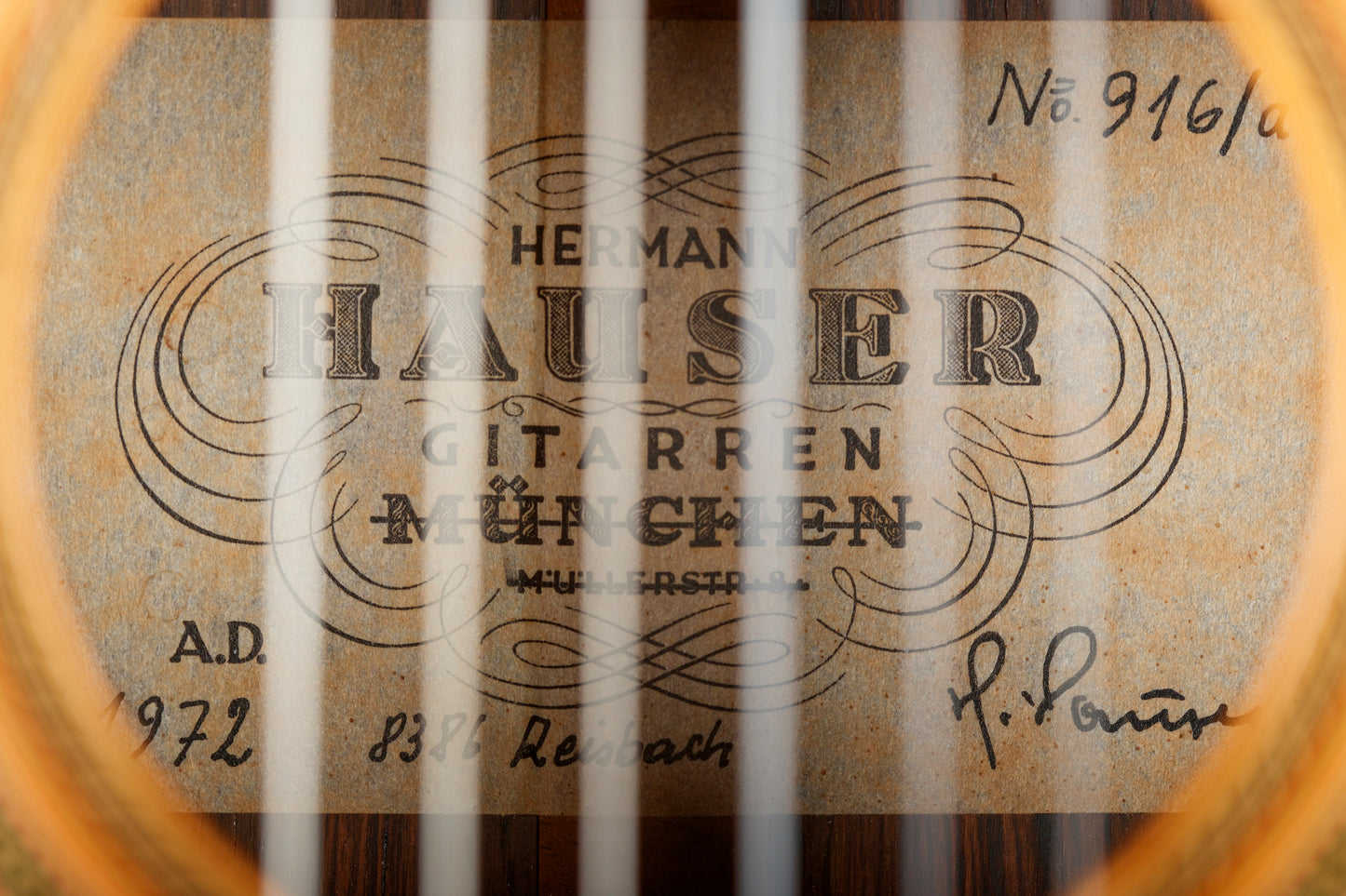 Hermann Hauser II 1972 Spruce/Brazilian Rosewood