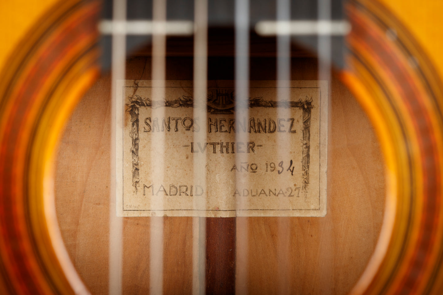 Santos Hernández 1934 – Spruce / Cypress “Flamenco” Model