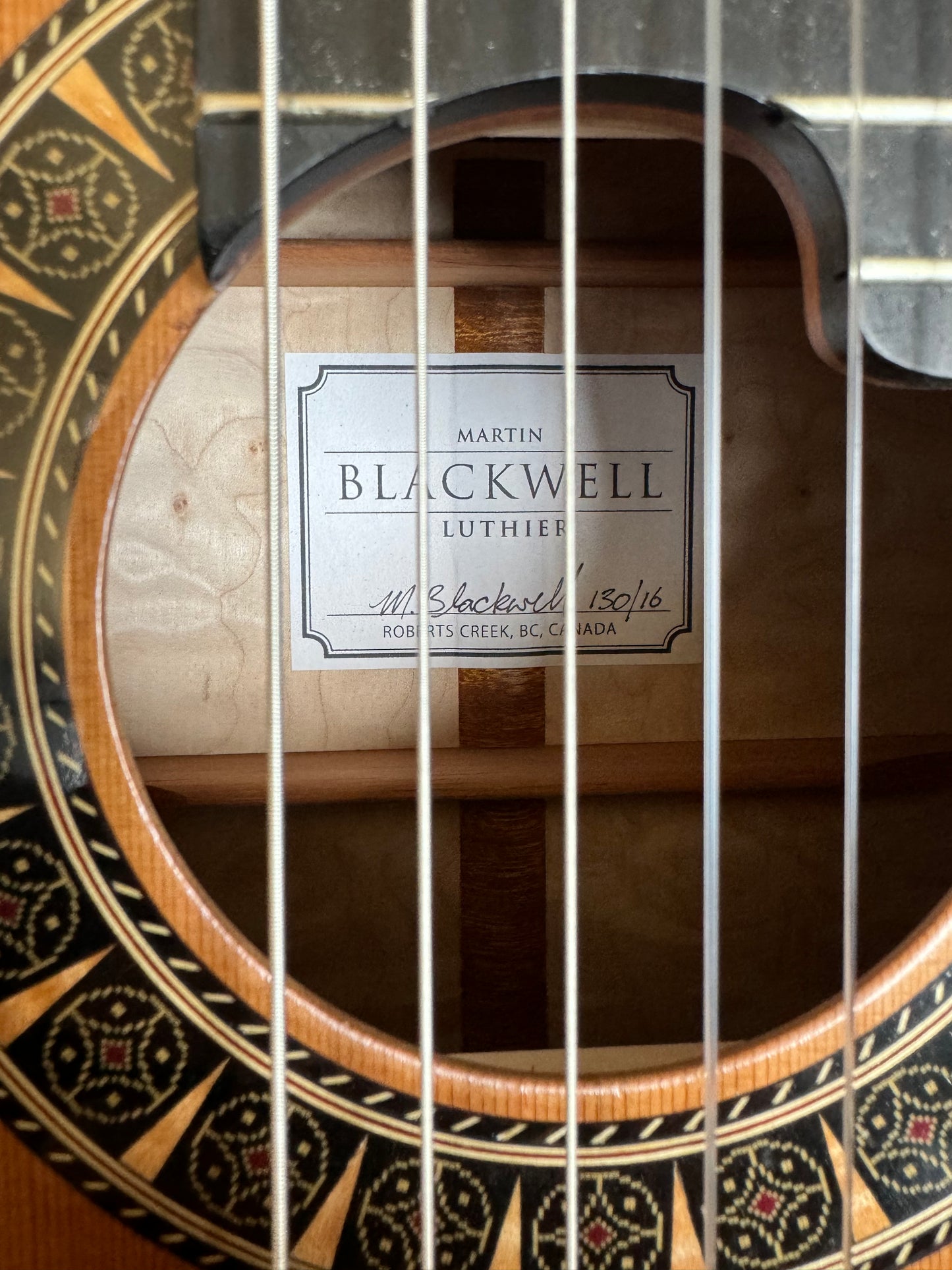 Martin Blackwell 2016 Cedar Doubletop