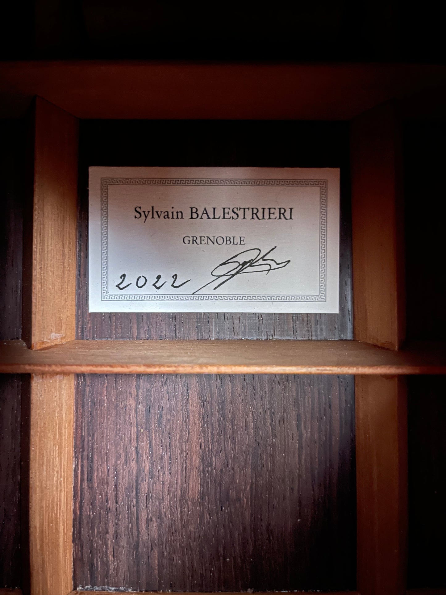 Sylvain Balestrieri Spruce/Indian Rosewood | 2022