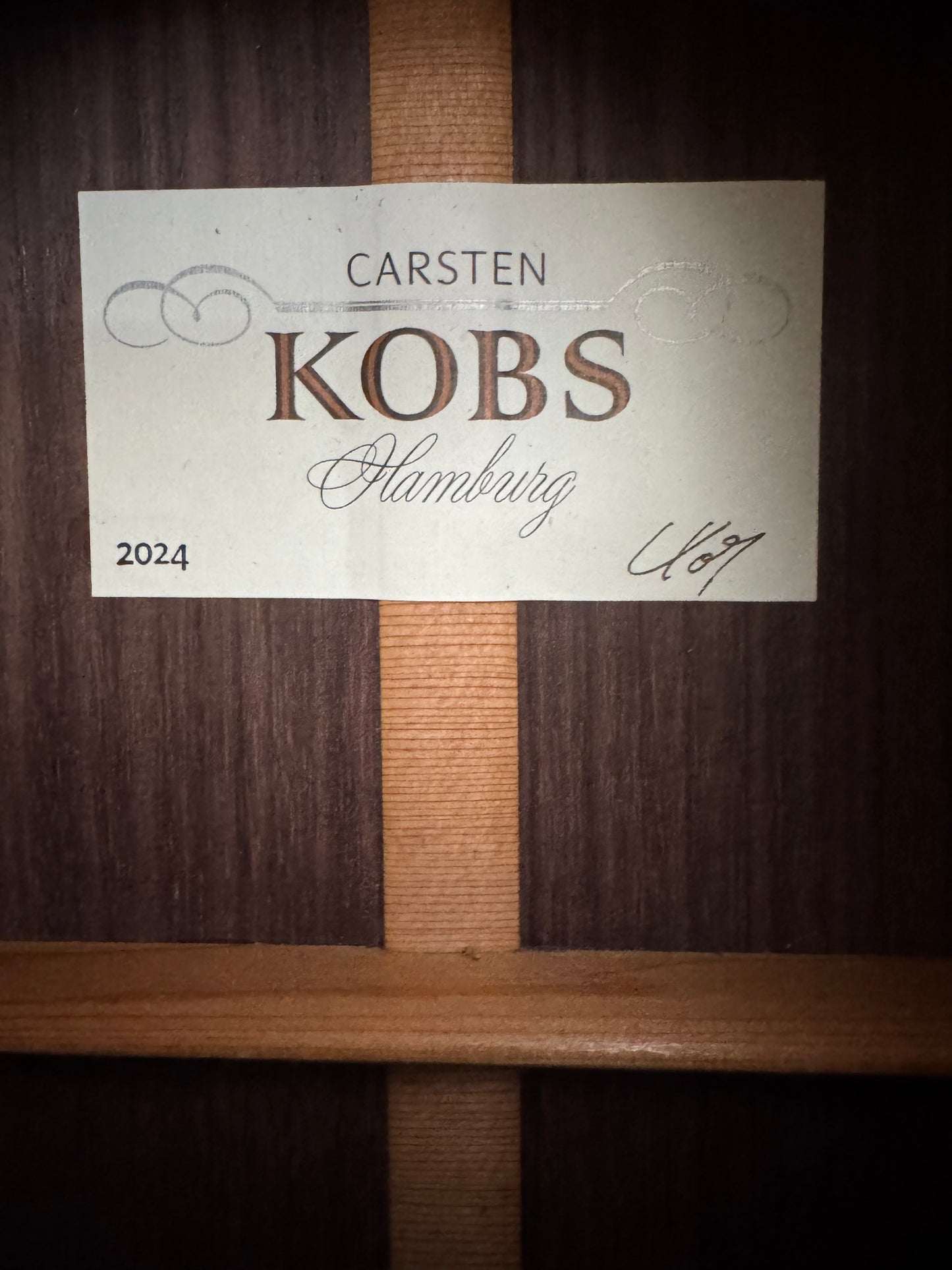 Carsten Kobs 2024 Cedar Doubletop