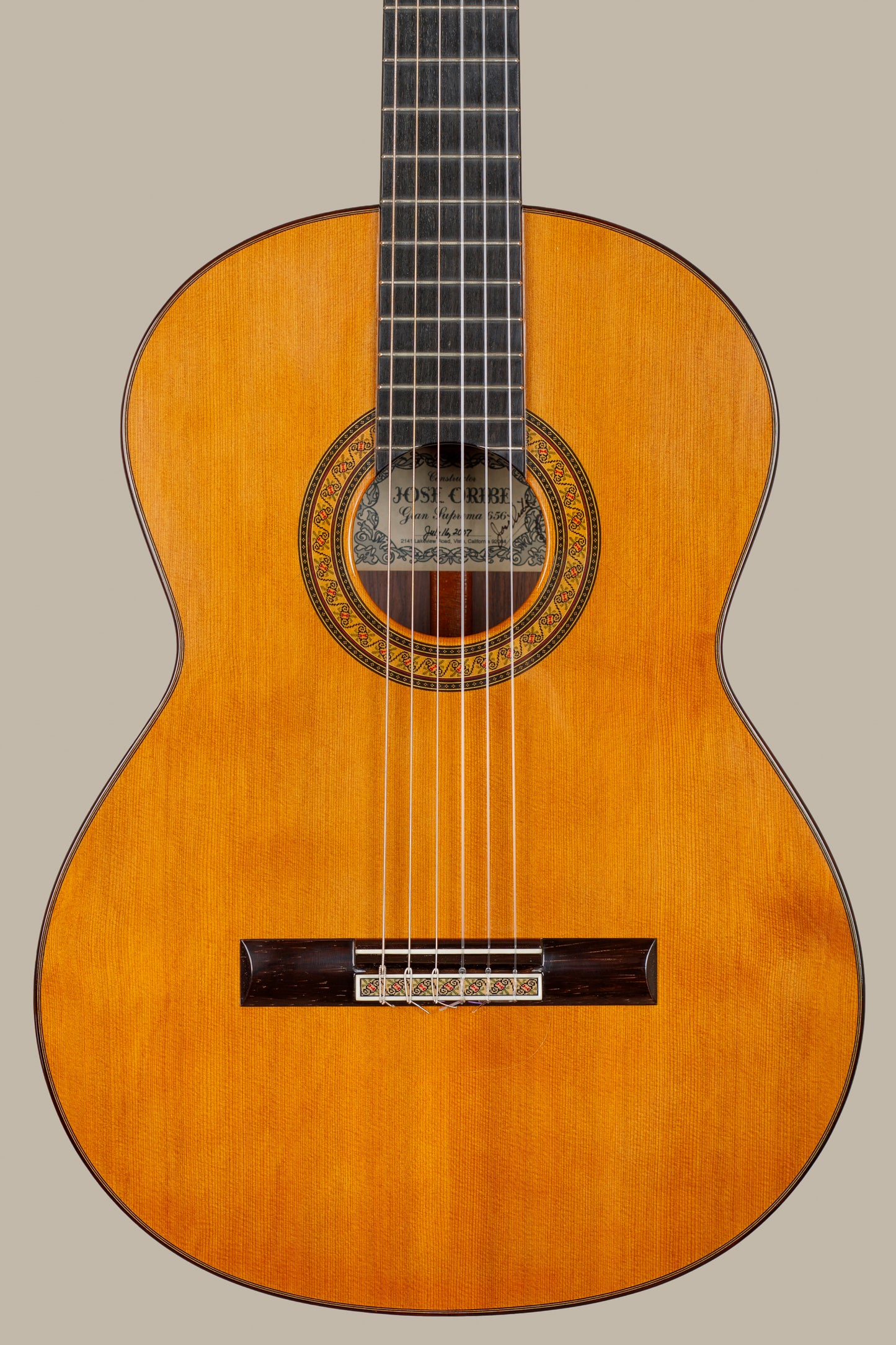 José Oribe – 2007 Grand Suprema | Western Red Cedar / Cocobolo