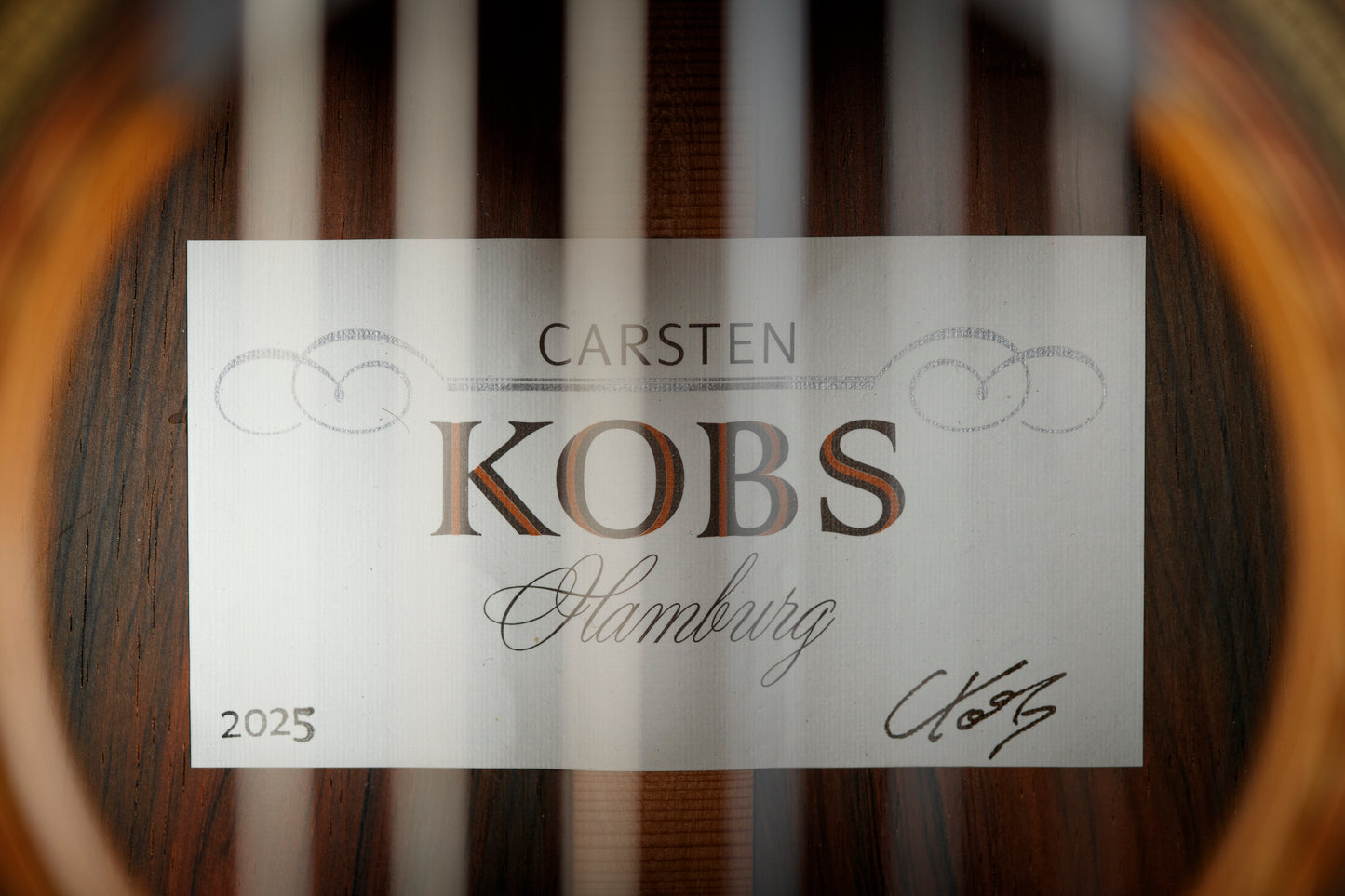 Carsten Kobs Cedar/Brazilian Rosewood doubletop