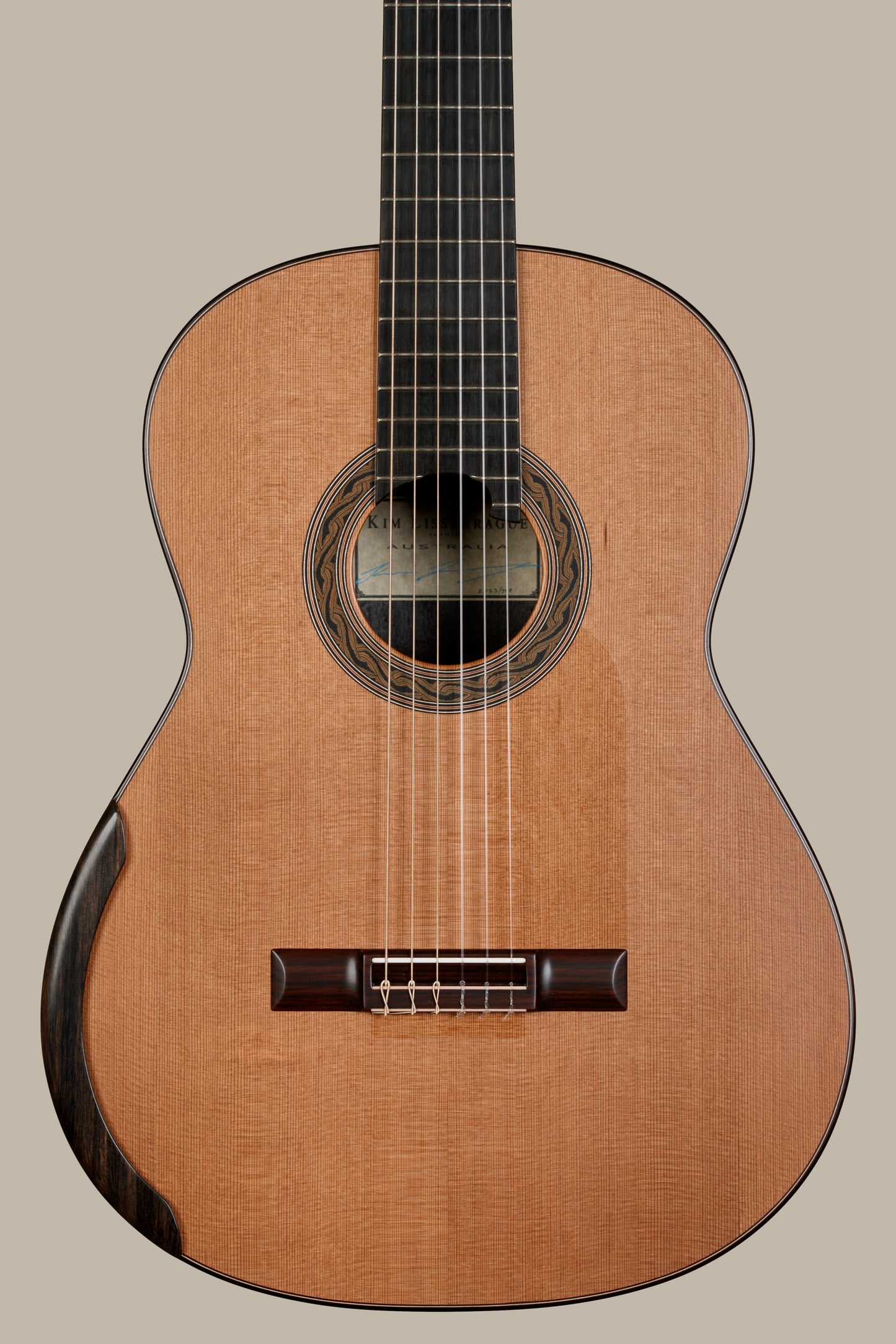 Kim Lissarrague 2023 – Cedar / Ziricote Lattice