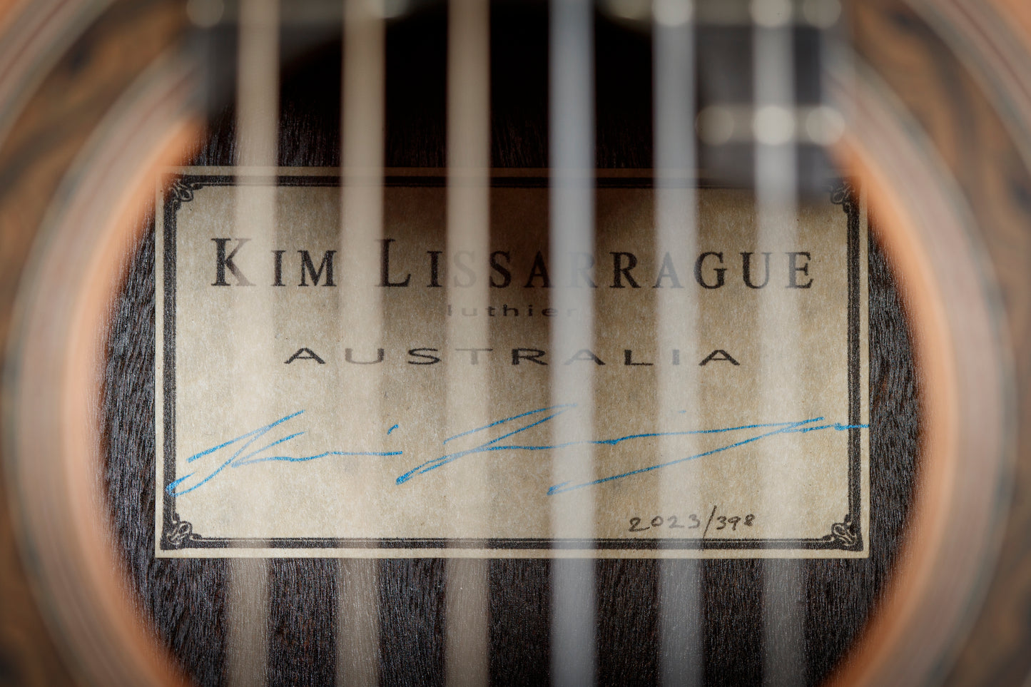 Kim Lissarrague 2023 – Cedar / Ziricote Lattice