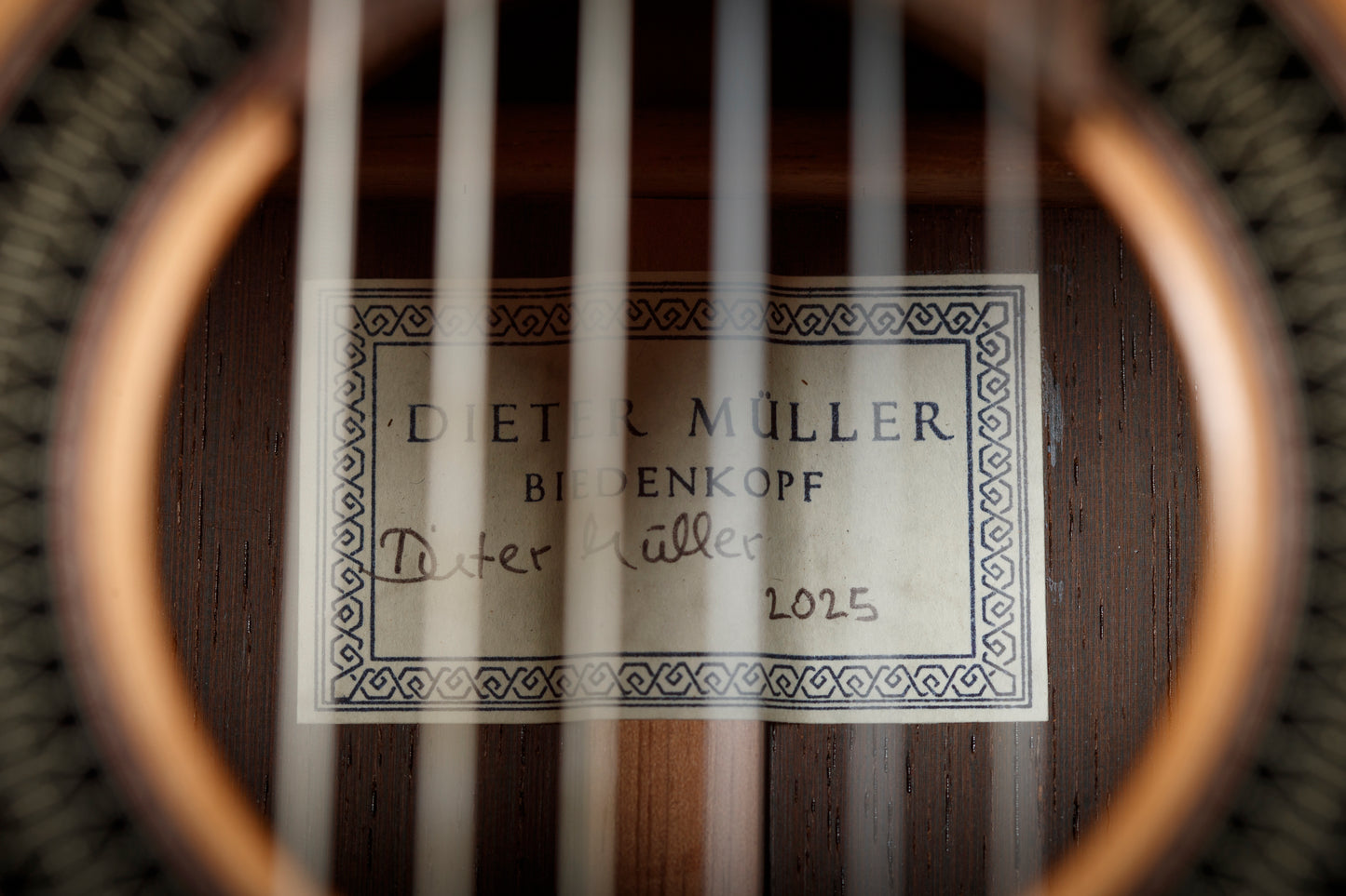 Dieter Müller – 2025 Cedar Double Top