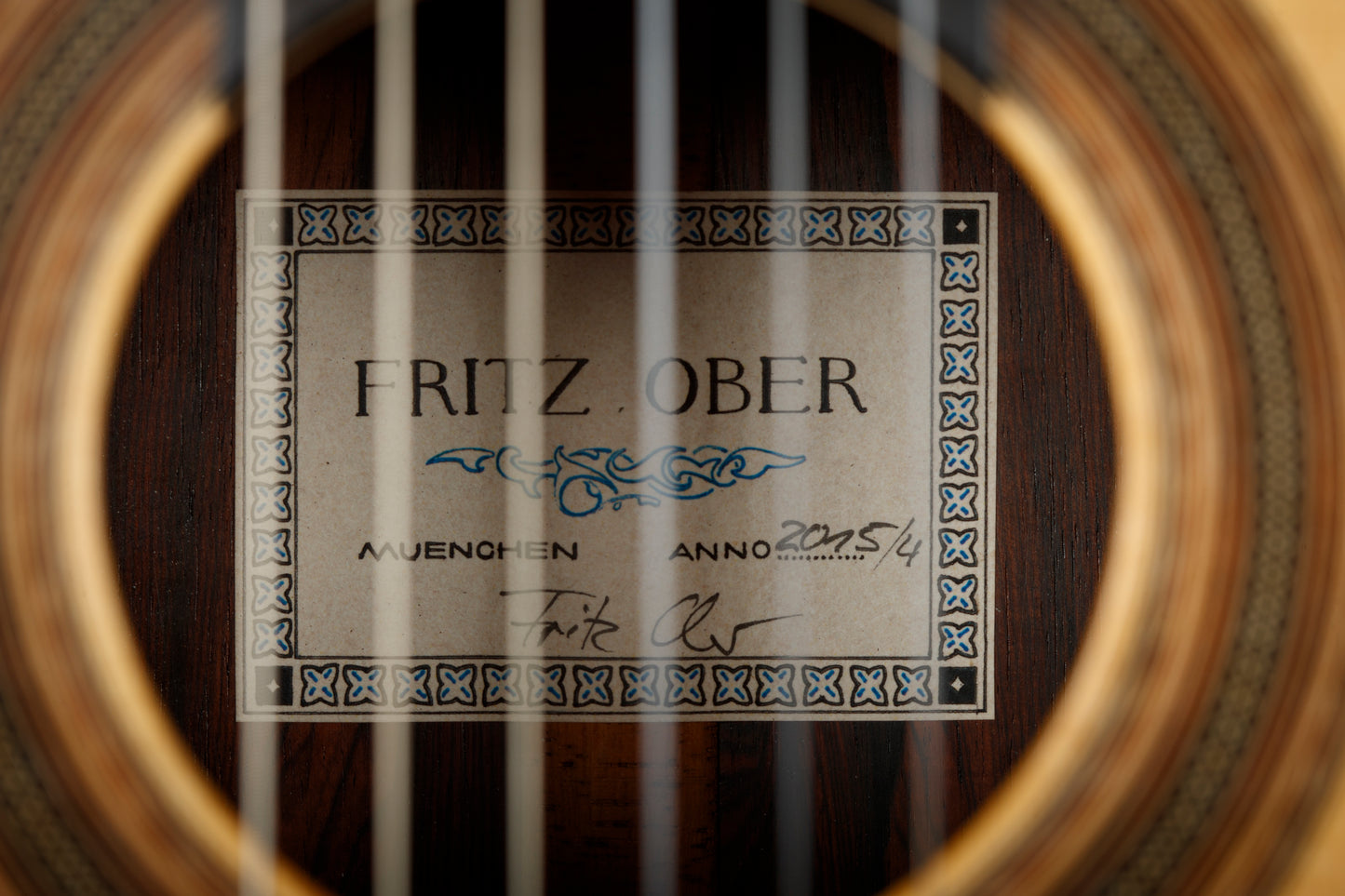 Fritz Ober 2015 Spruce / Brazilian Rosewood