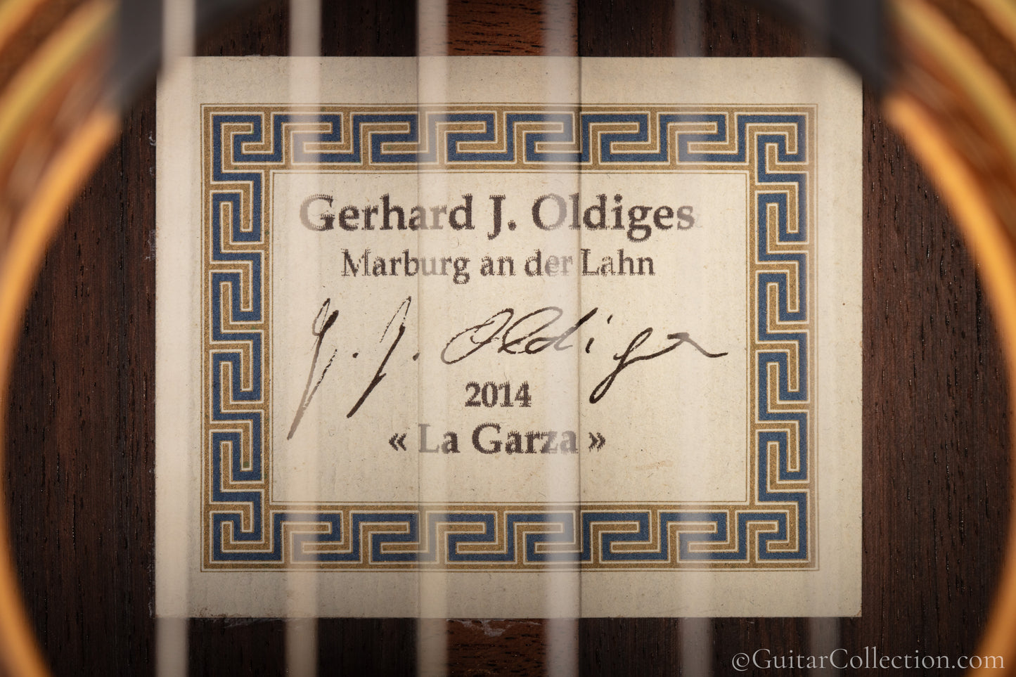Gerhard Oldiges "La Garza" 2014