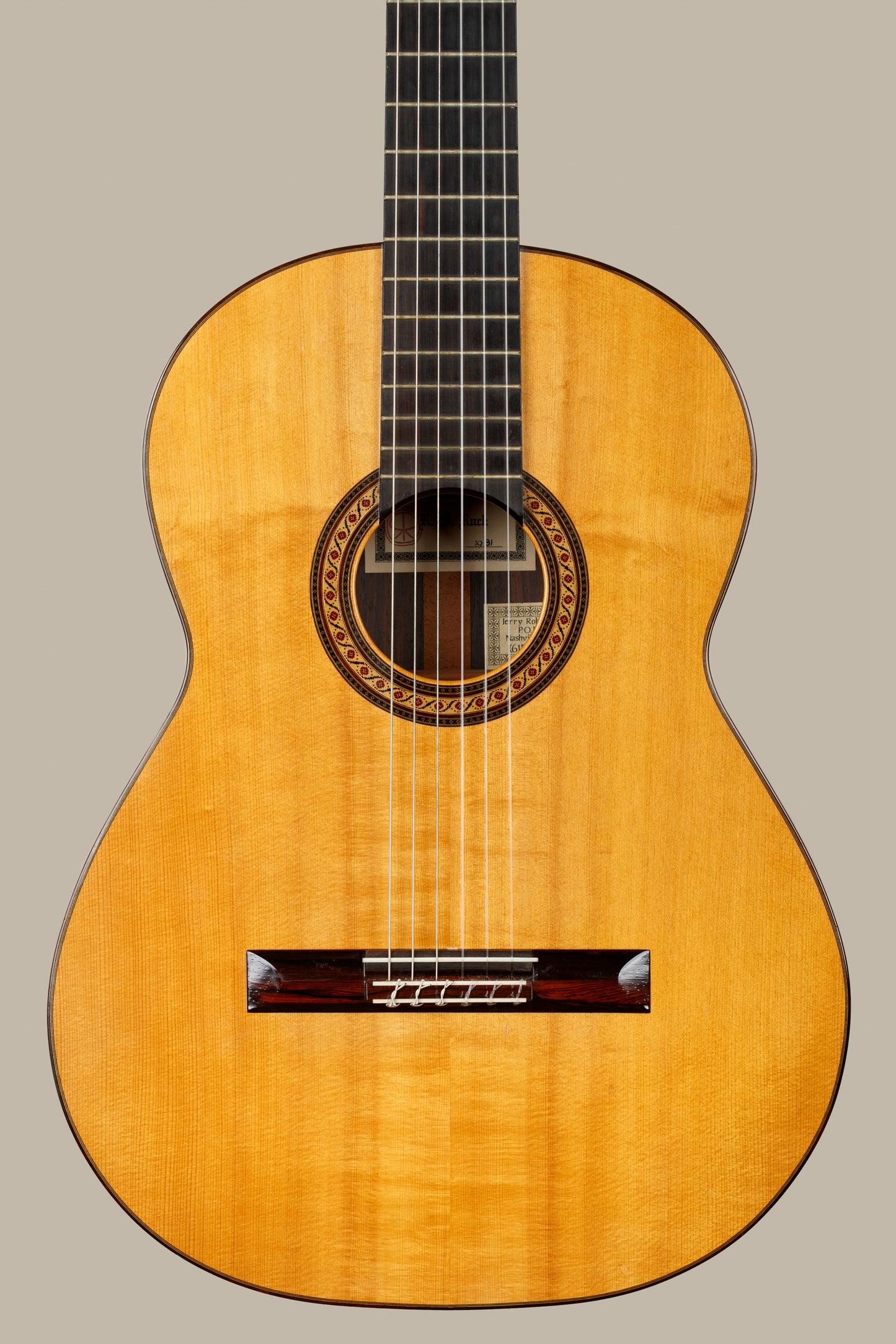 Robert Ruck 1981 Spruce / Brazilian Rosewood