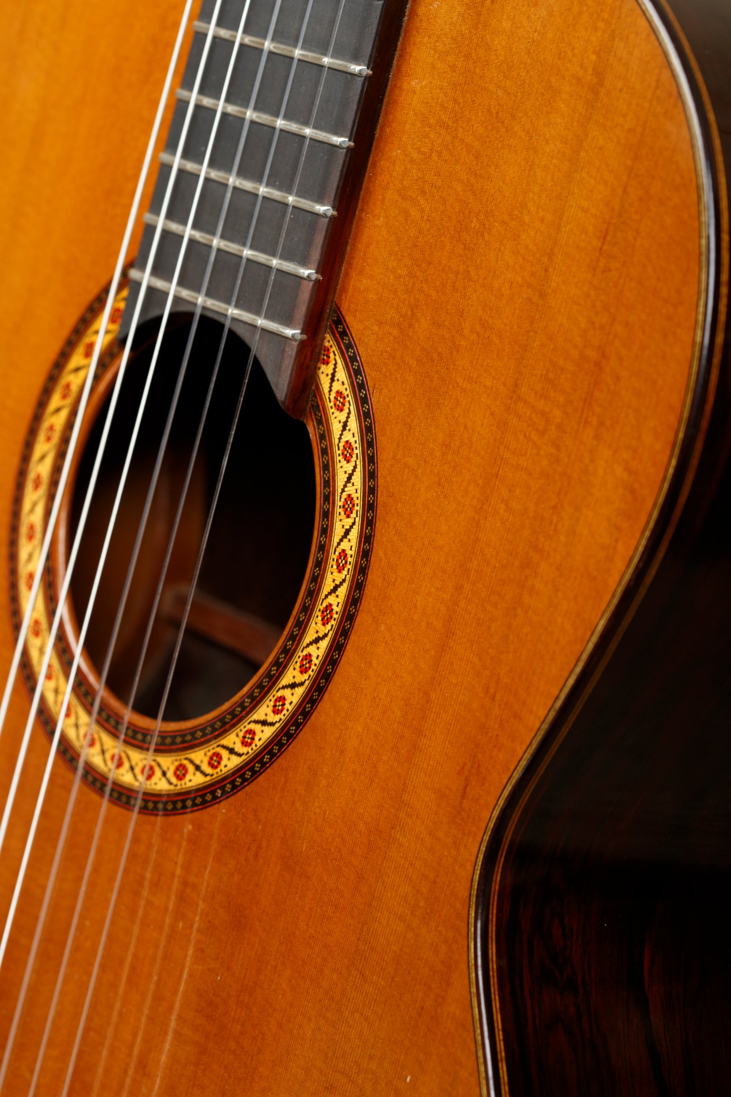 Robert Ruck – 1982 Cedar & Brazilian Rosewood Classical Guitar