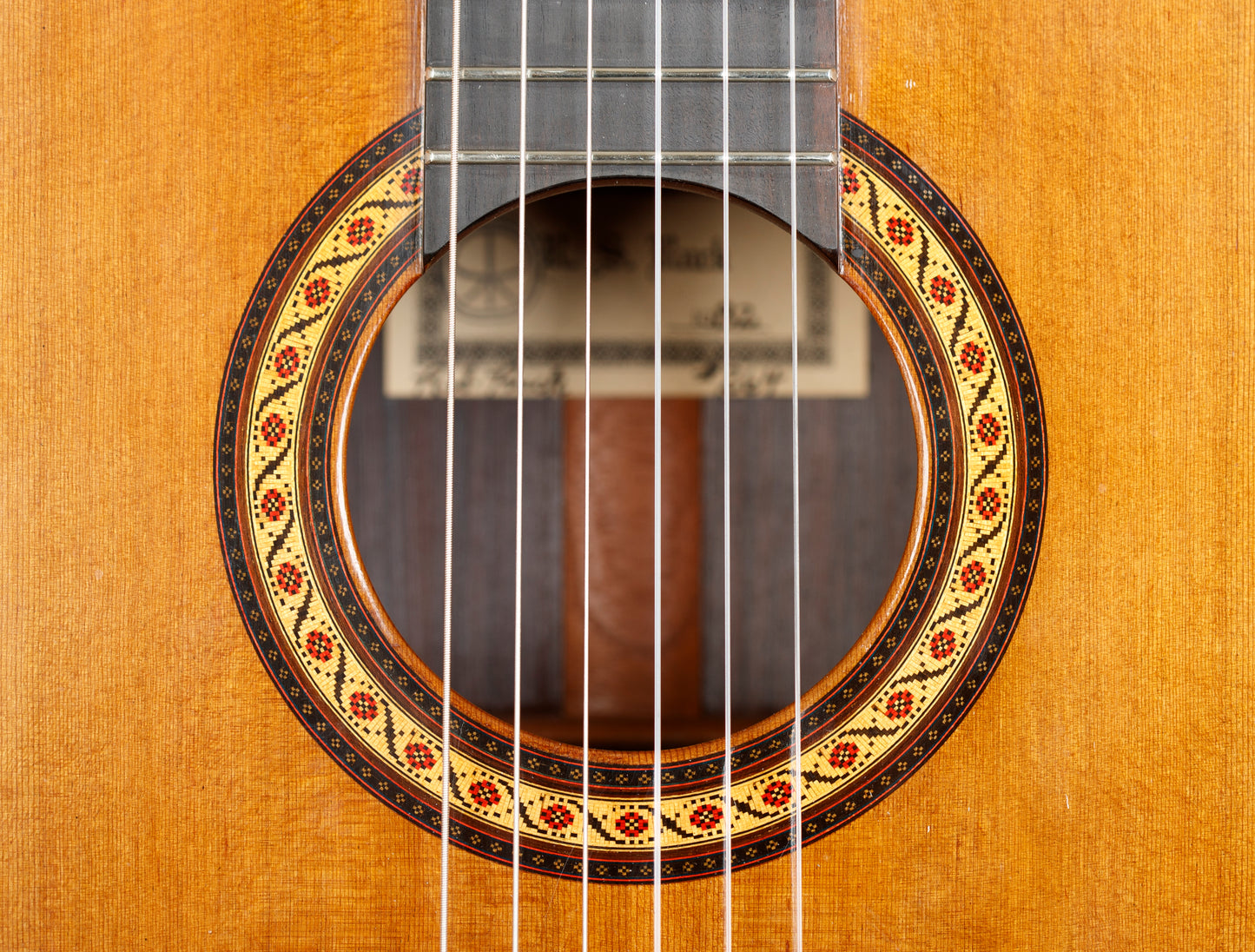 Robert Ruck – 1982 Cedar & Brazilian Rosewood Classical Guitar