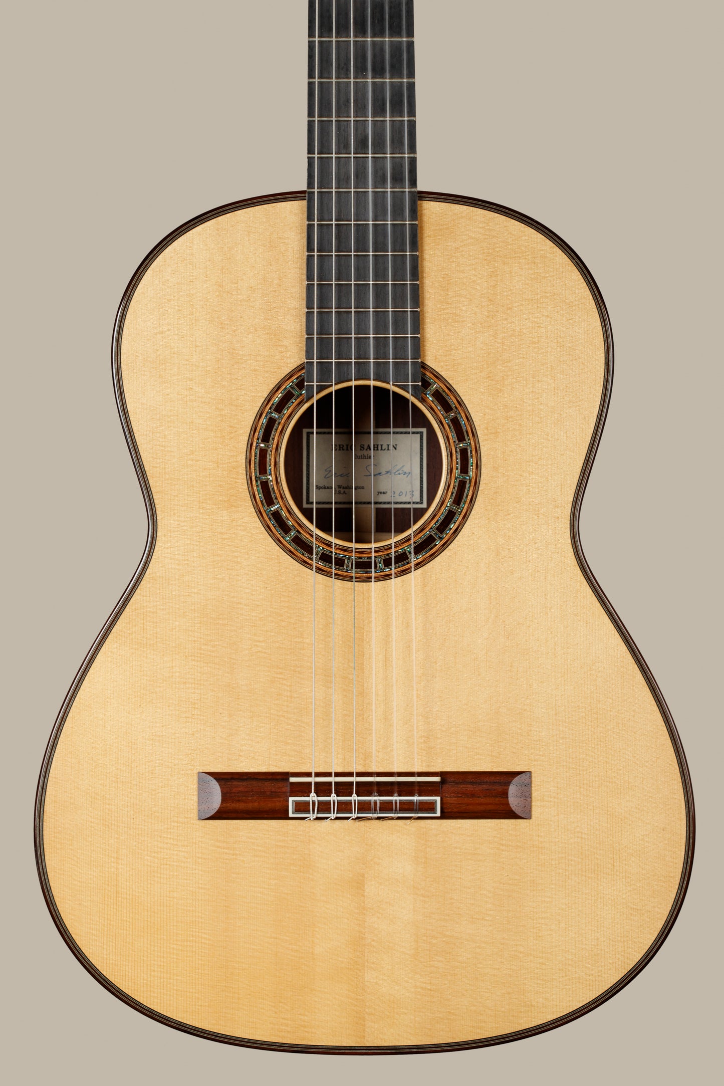 Eric Sahlin 0213 Spruce/Indian Rosewood