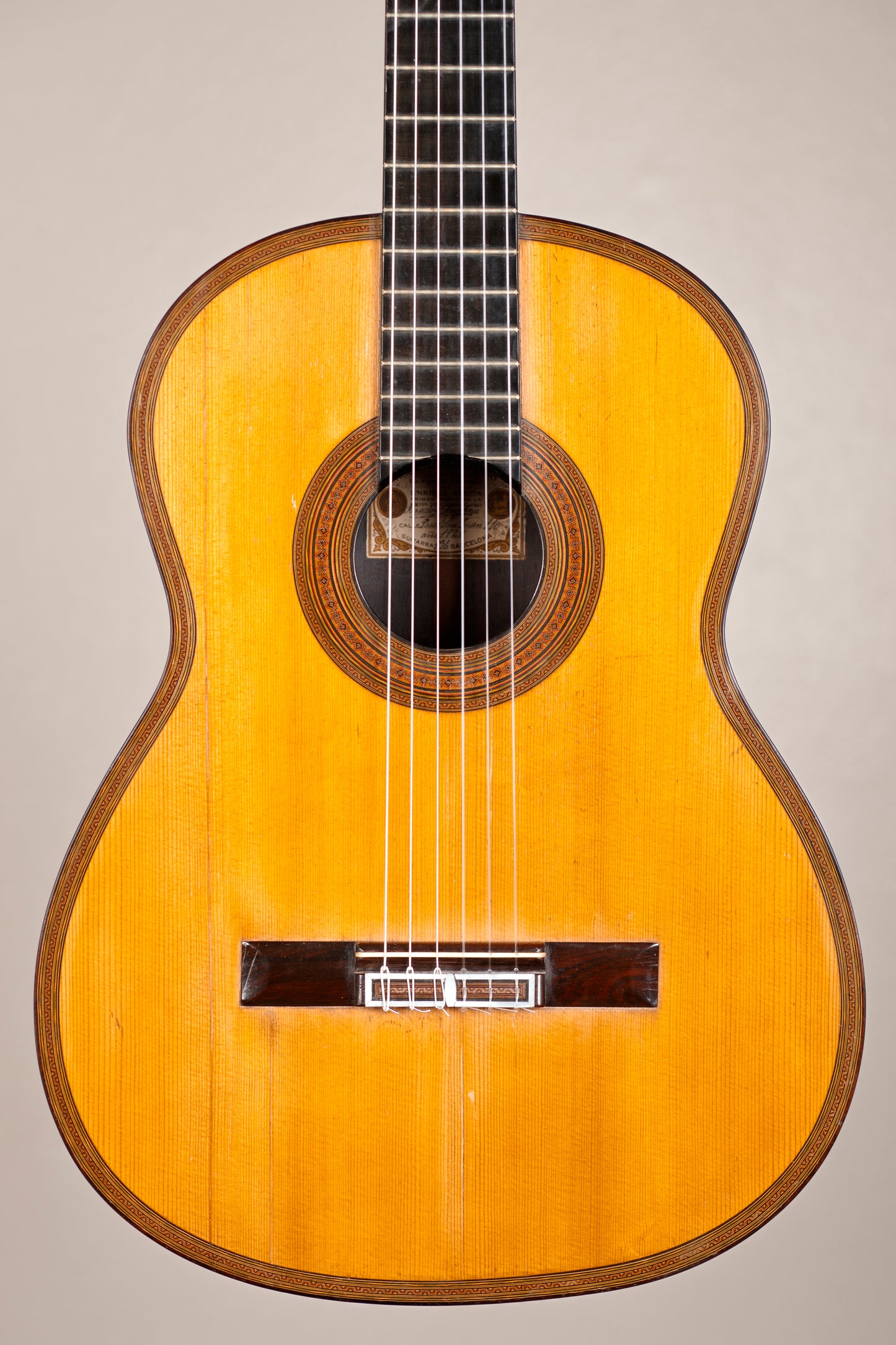Francisco Simplicio – 1927 Spruce / Brazilian Rosewood Classical Guitar