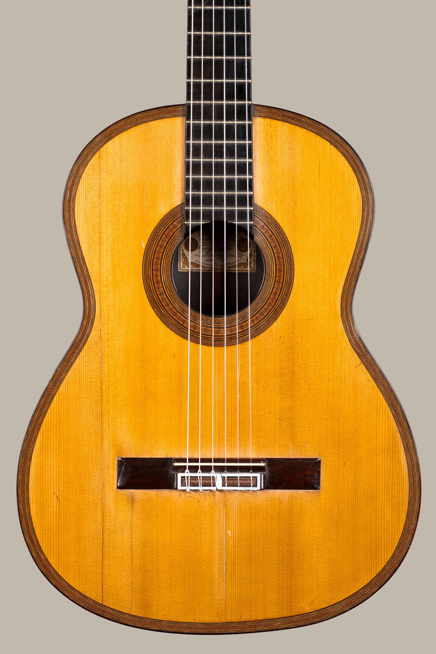 Francisco Simplicio – 1927 Spruce / Brazilian Rosewood Classical Guitar