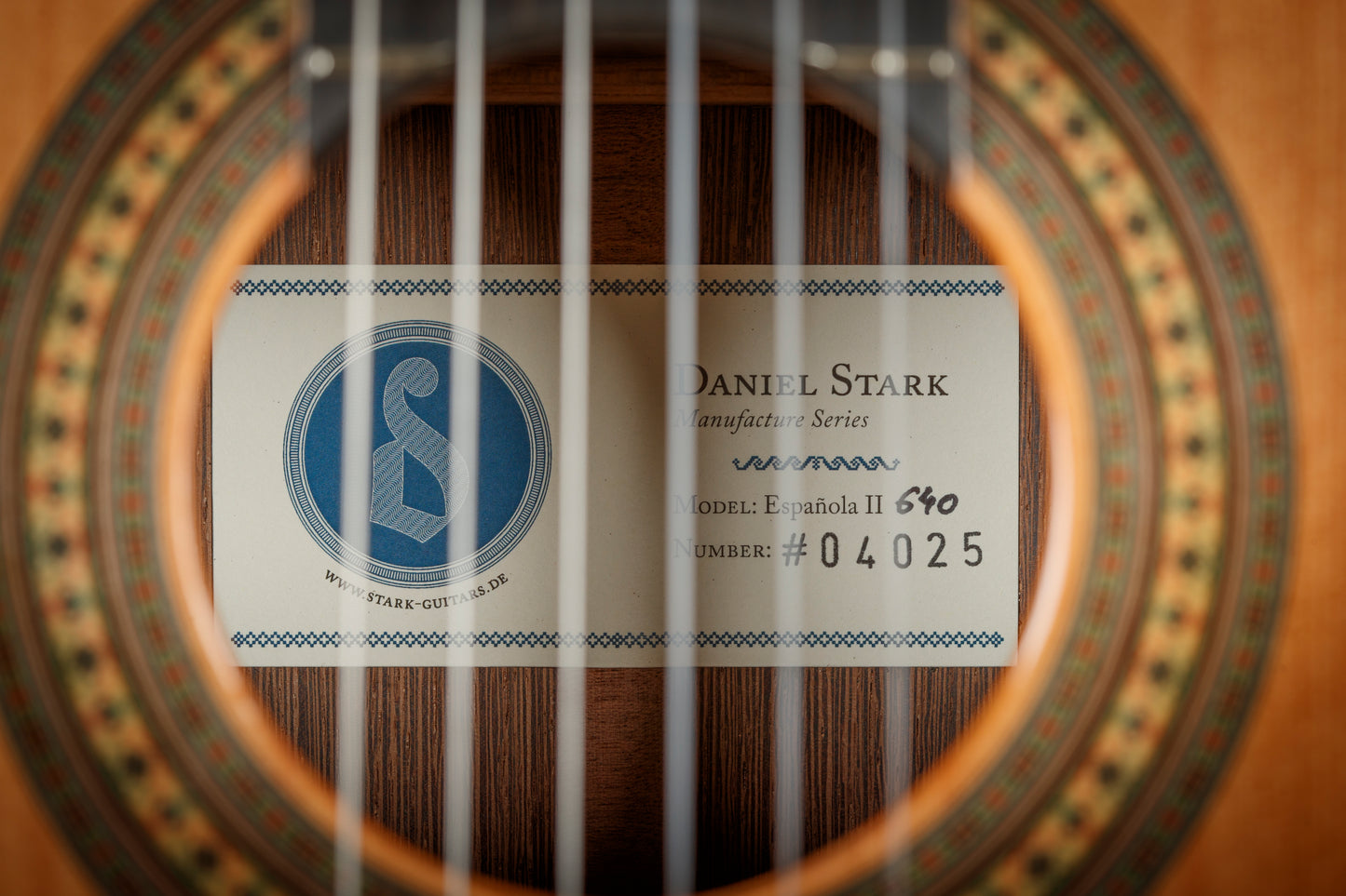 Daniel Stark "Española II" 640 - Cedar/Wenge - NEW