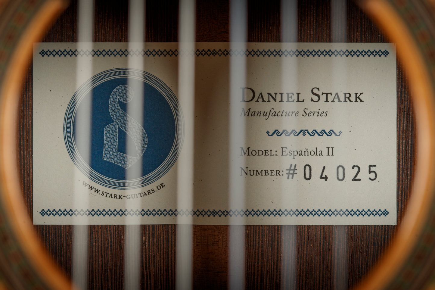 Daniel Stark "Española II" - Cedar/Wenge - NEW