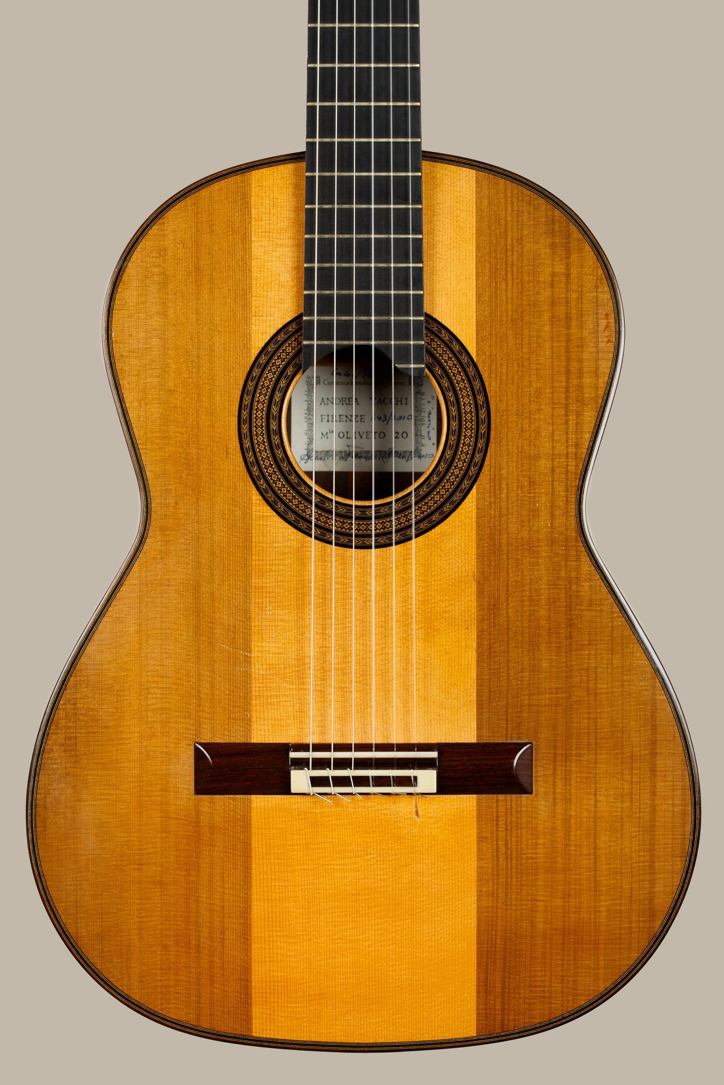 Andrea Tacchi 2010 Coclea Thucea (No. 343) – Wenge / Spruce and Cedar