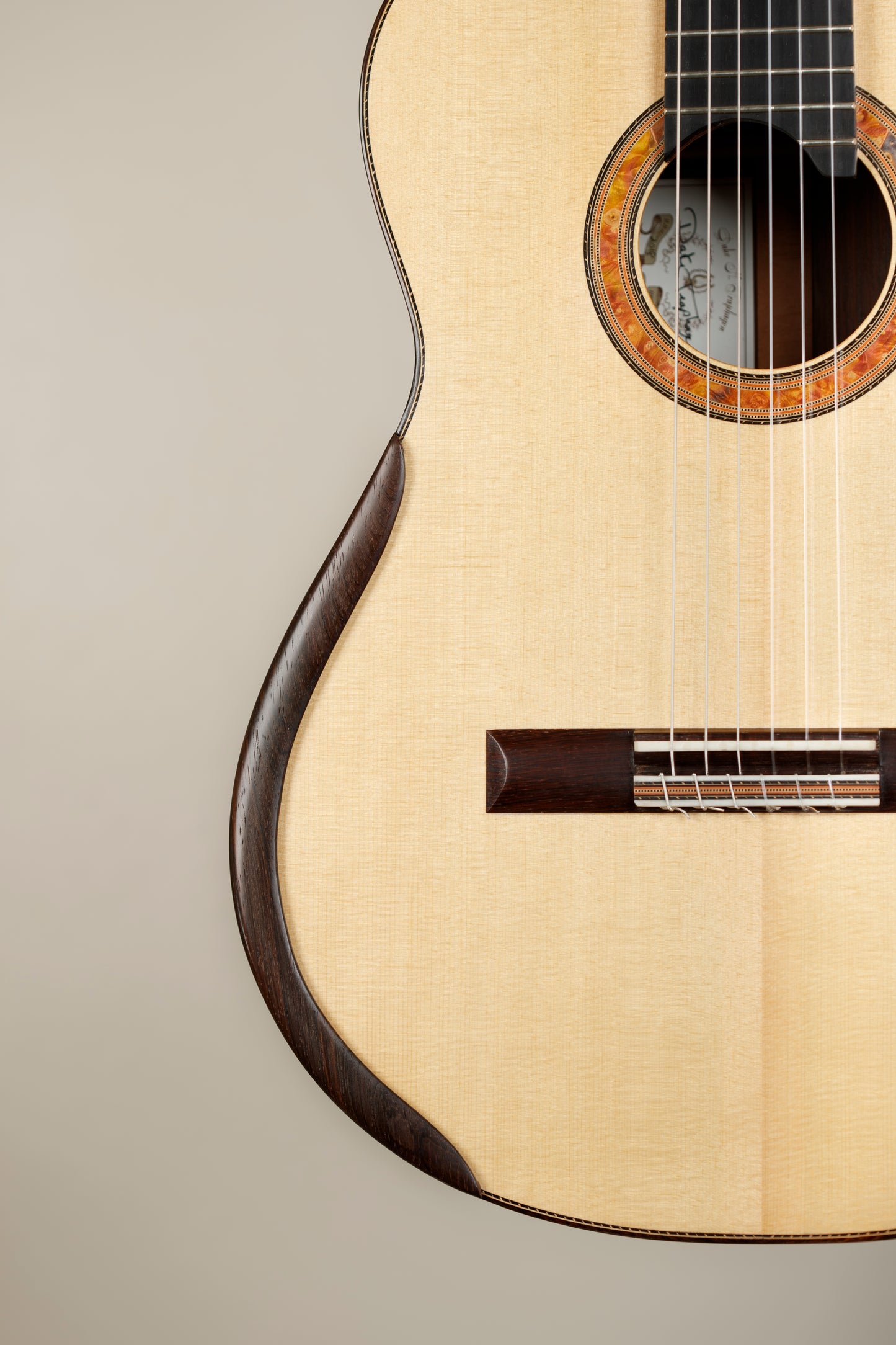 Dake Traphagen 2018 Spruce / Brazilian Rosewood Double-Top Classical Guitar