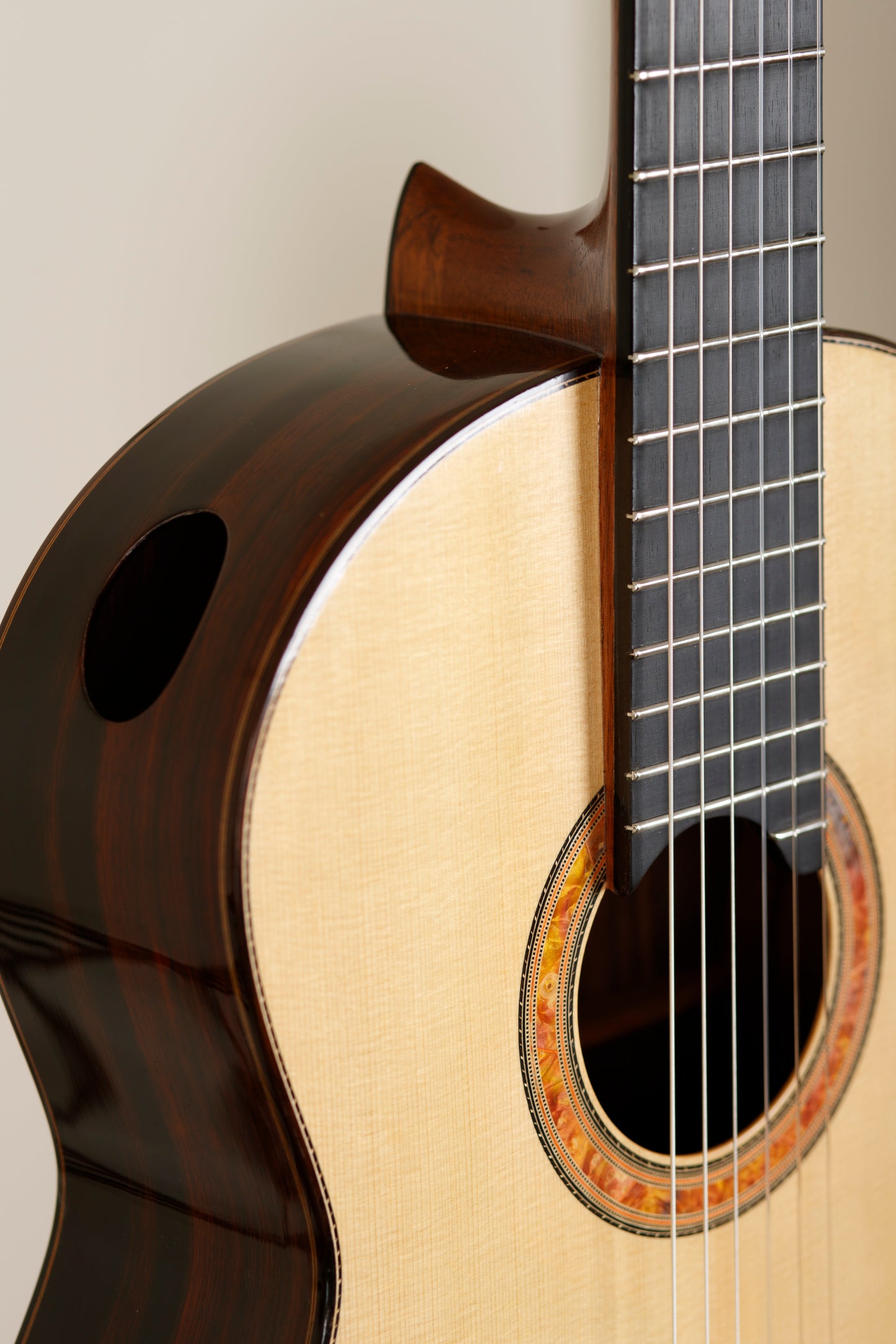 Dake Traphagen 2018 Spruce / Brazilian Rosewood Double-Top Classical Guitar