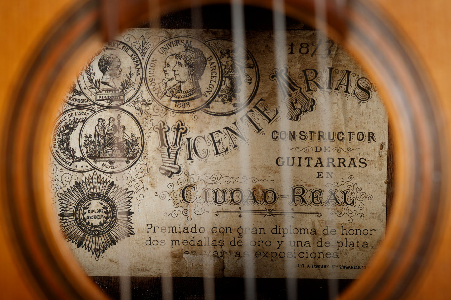 Vicente Arias 1893 Spruce / Walnut