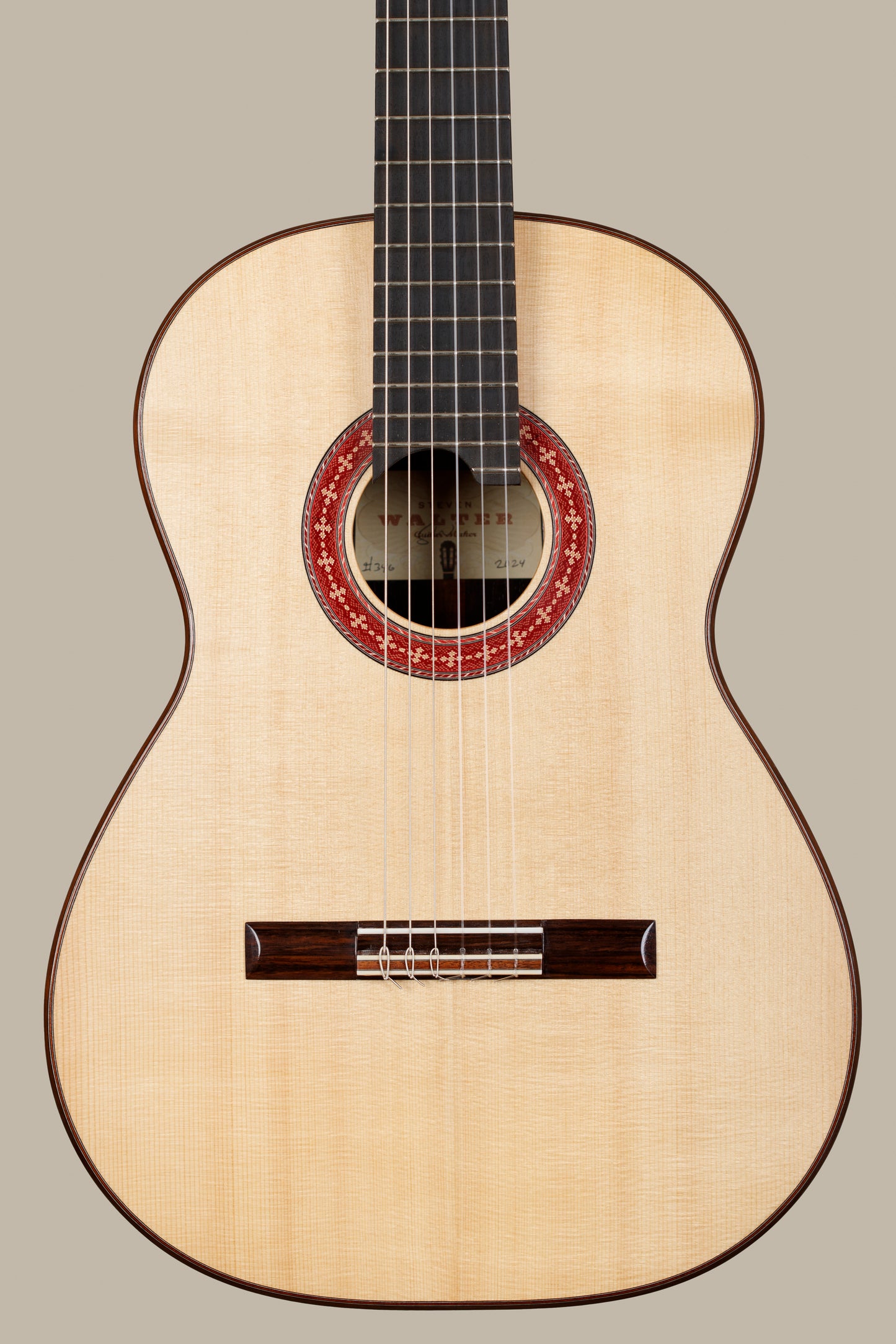 Steven Walter – 2024 Spruce / Brazilian Rosewood Classical Guitar